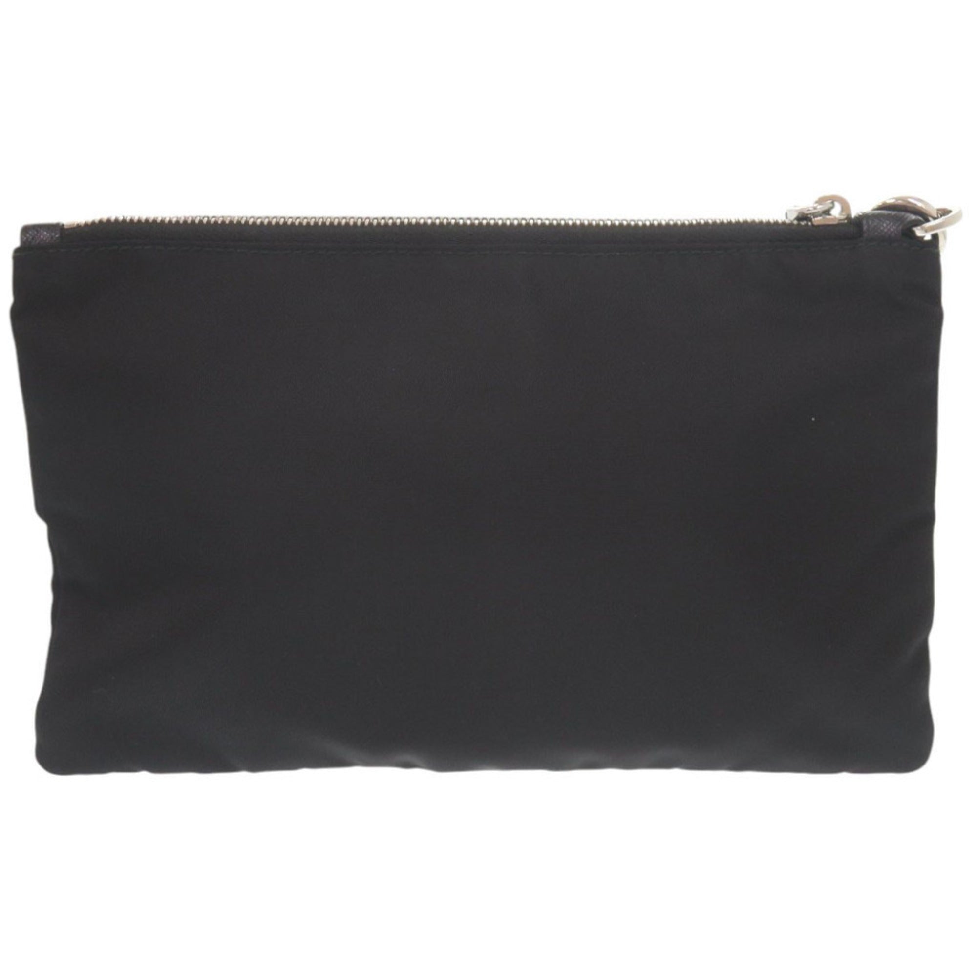 Prada Black Nylon Clutch Bag (Pre-Owned)