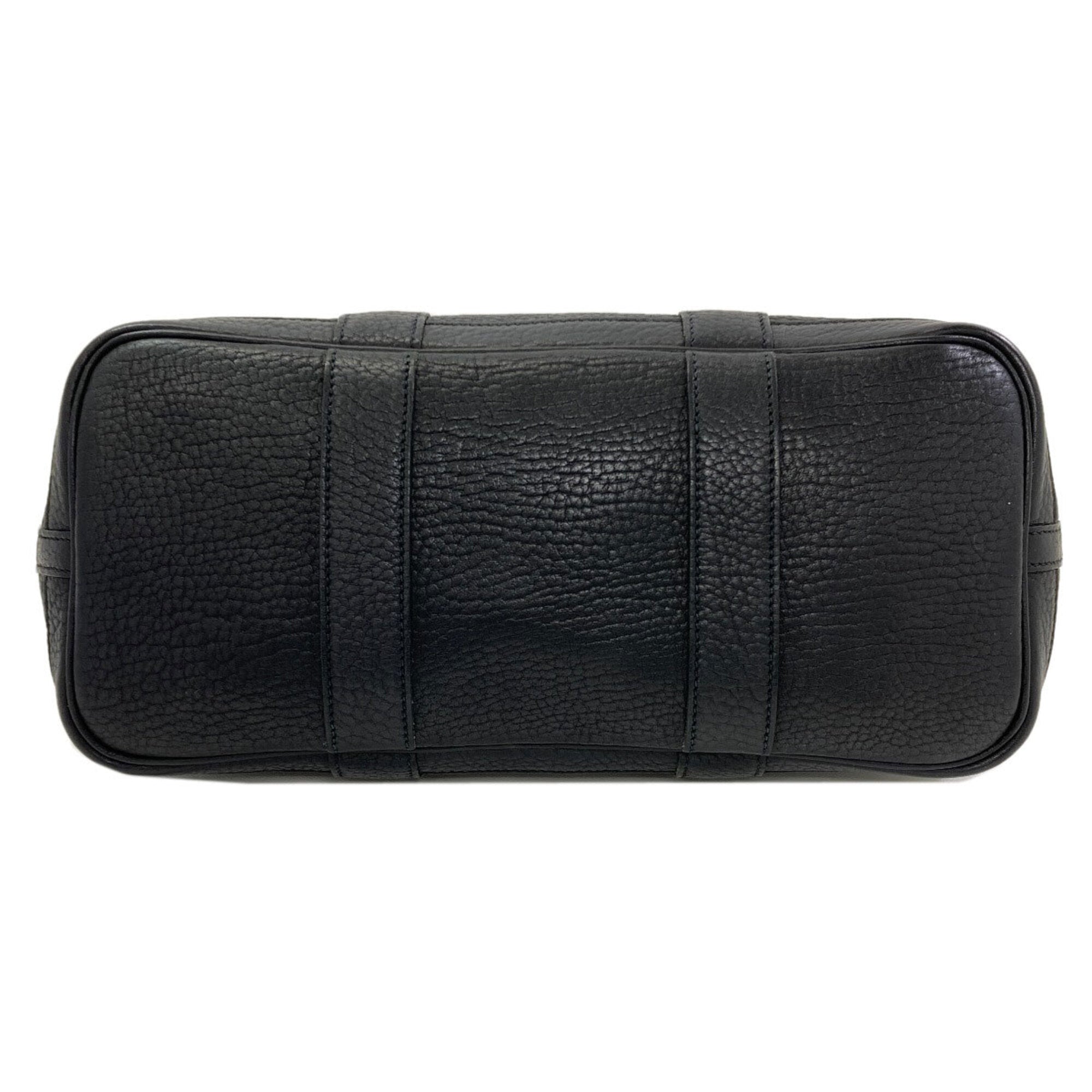 Hermes Black Negonda Leather Handbag (Pre-Owned)
