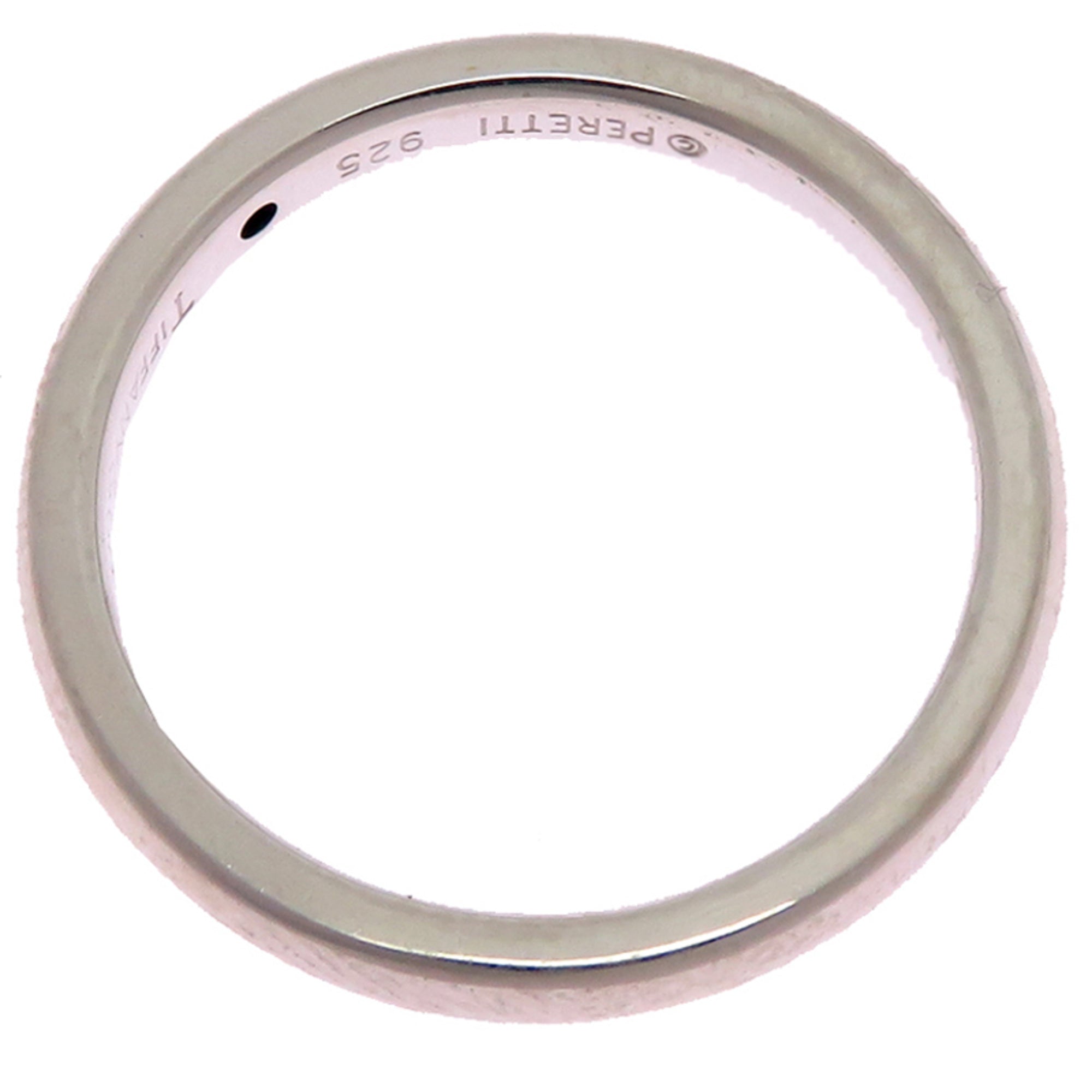 Tiffany Silver 925 Band Ring (Pre-Owned)