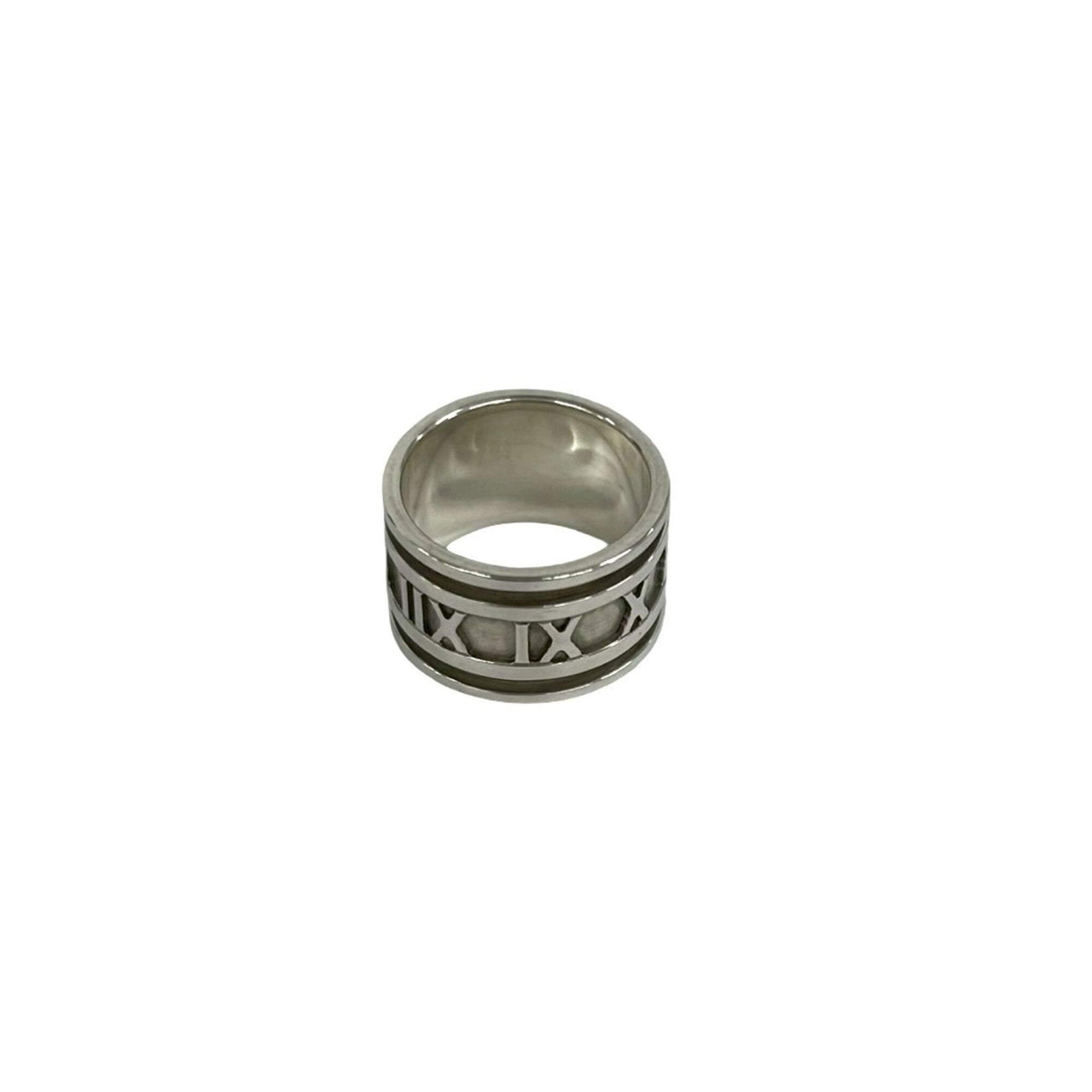 Tiffany Silver Silver 925 Band Ring (Pre-Owned)