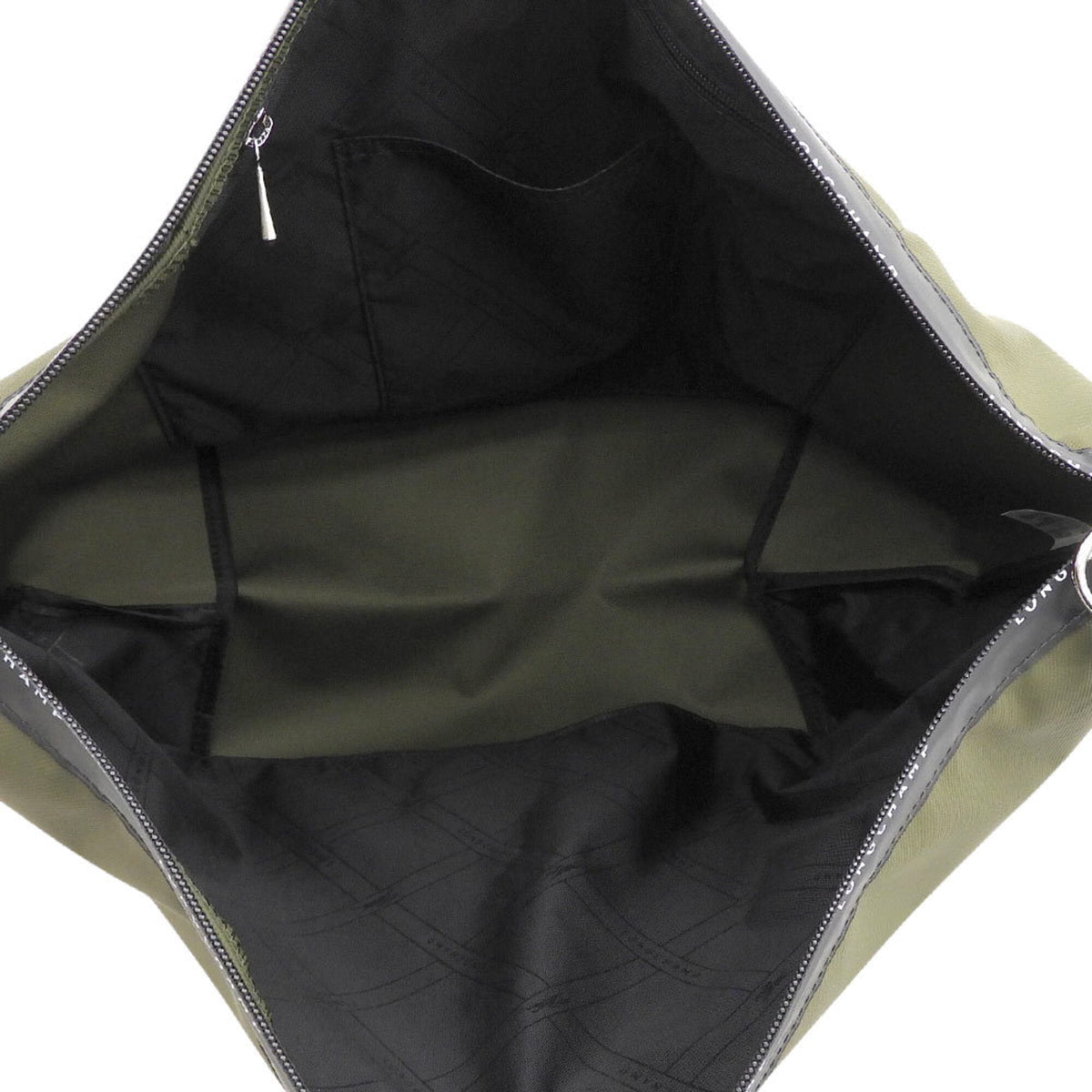 Longchamp Khaki Nylon Crossbody Bag Shoulder Bag (Pre-Owned)