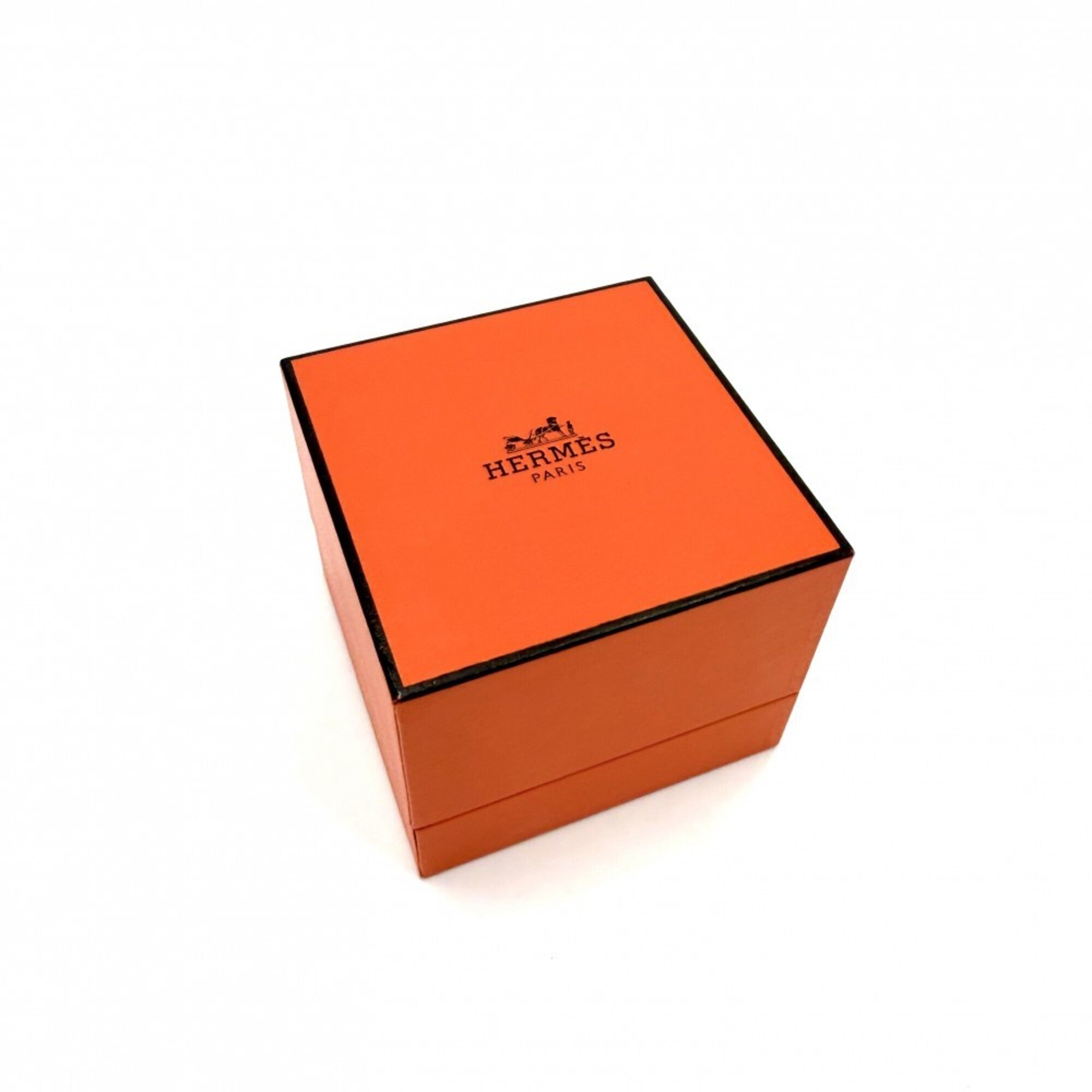 Hermes Silver 925 Band Ring (Pre-Owned)