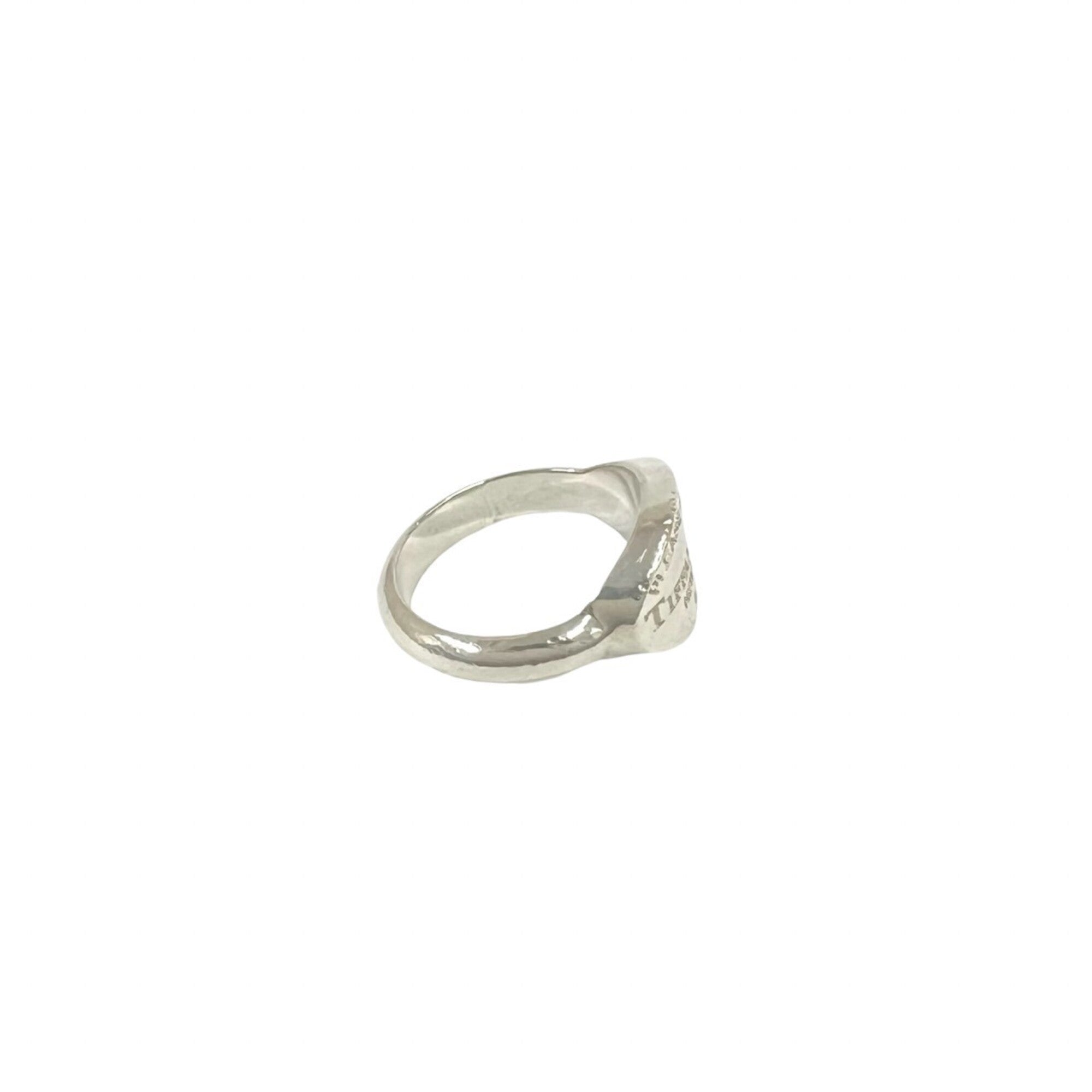Tiffany Silver Silver 925 Band Ring (Pre-Owned)
