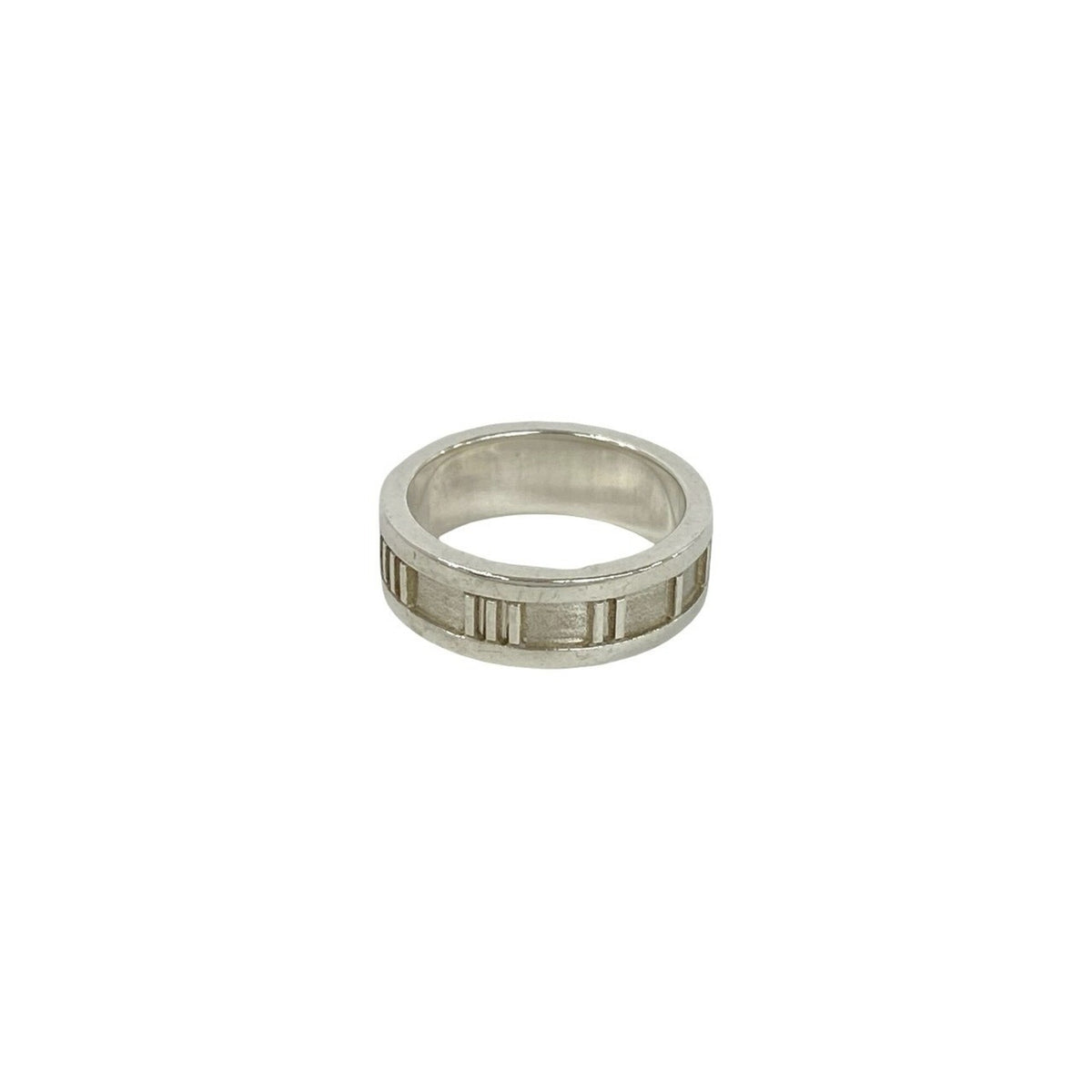 Tiffany Silver Silver 925 Band Ring (Pre-Owned)