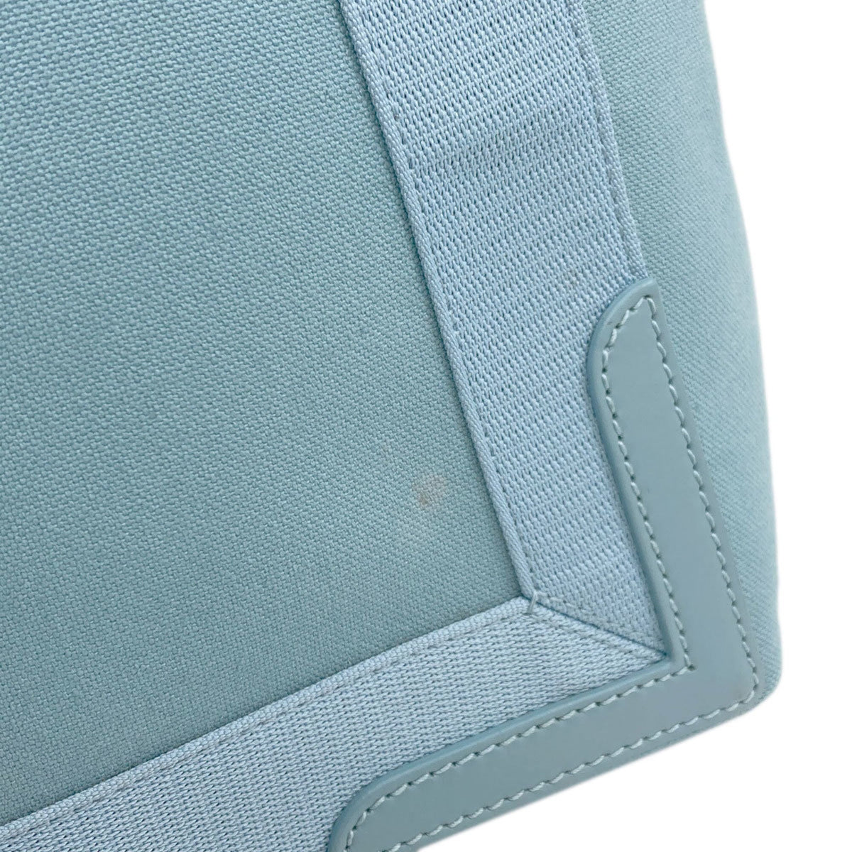 Balenciaga Light Blue Canvas Handbag (Pre-Owned)