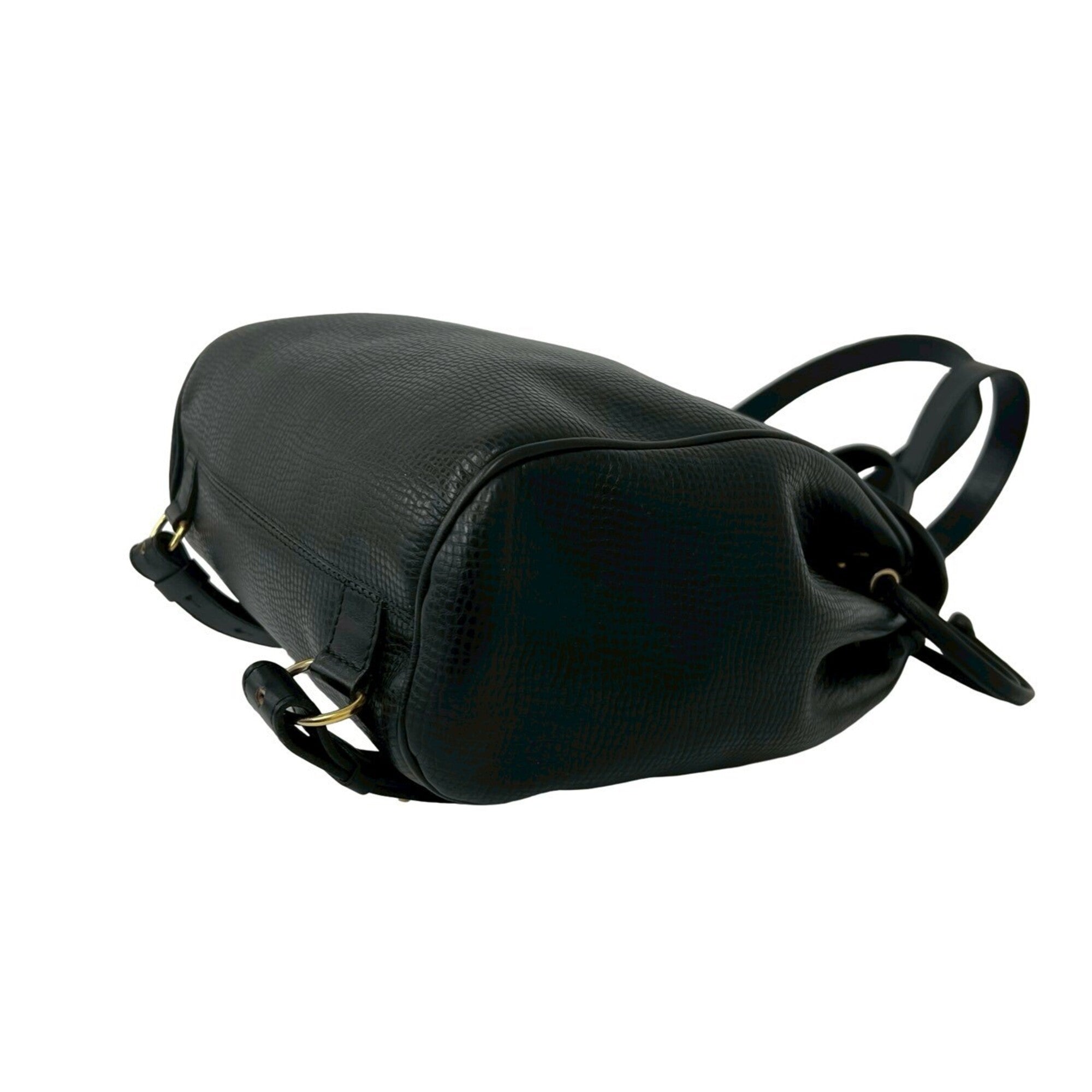 Christian Dior Black Leather Backpack (Pre-Owned)
