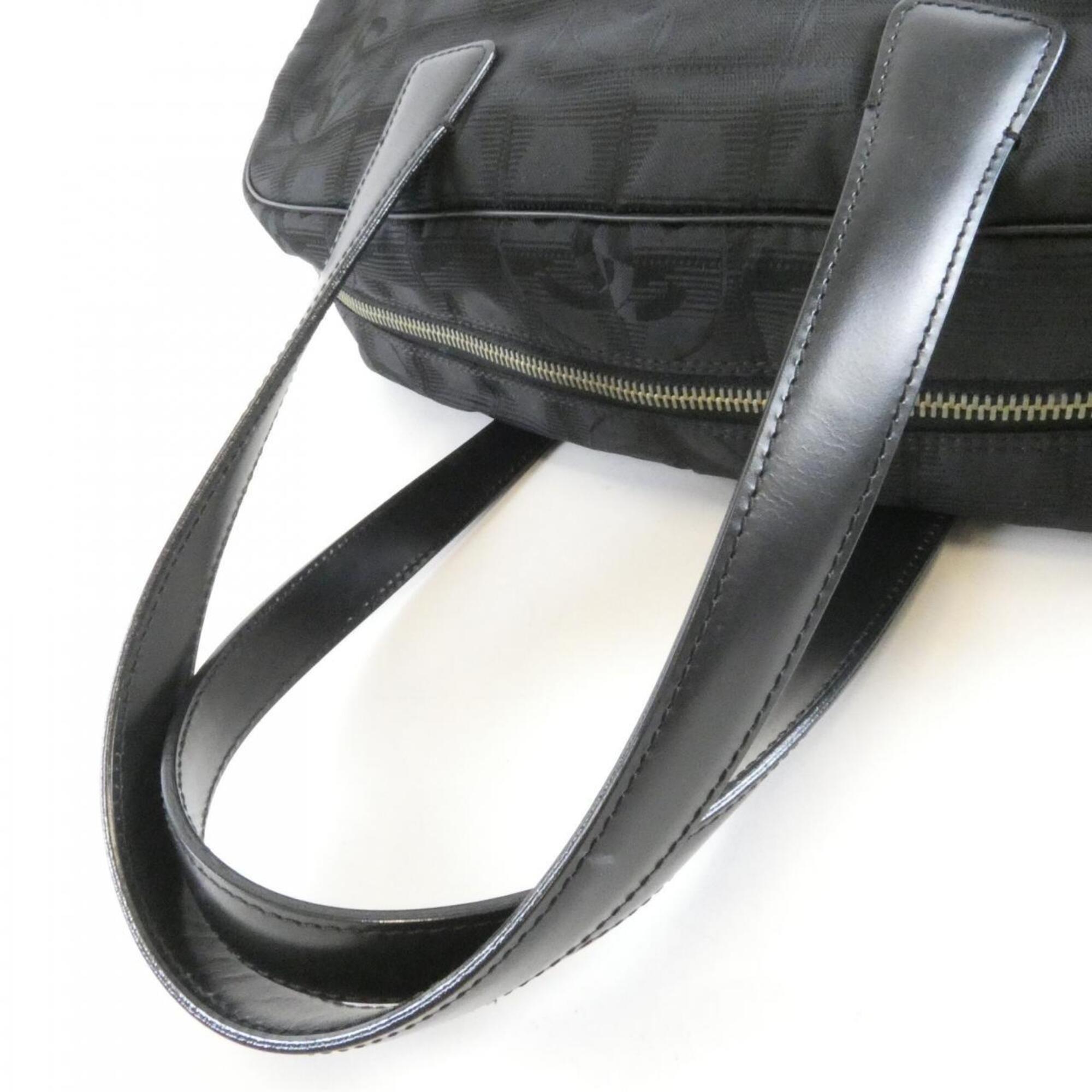 Chanel Black Nylon Handbag (Pre-Owned)