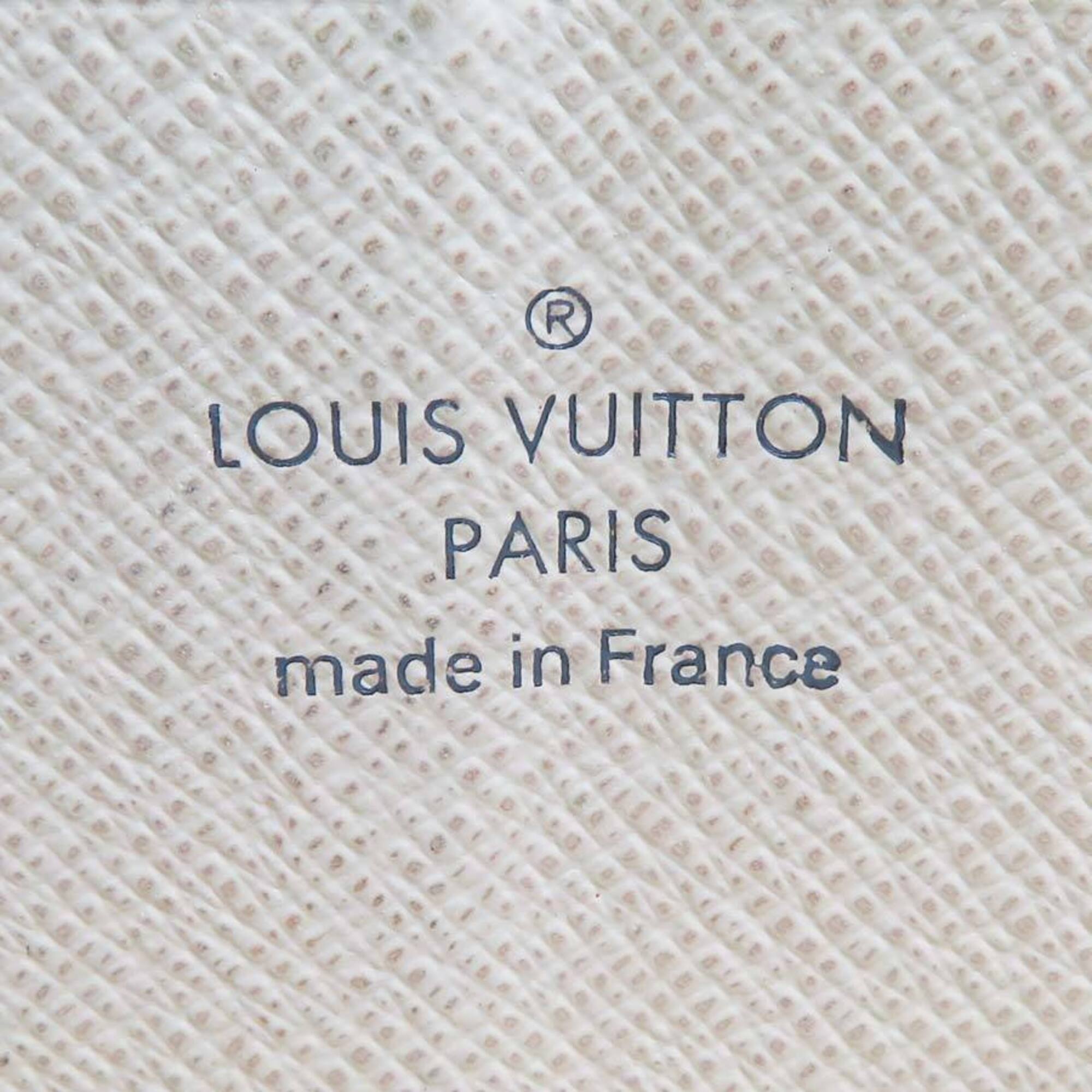 Louis Vuitton Damier Azur Ivory Damier Azur Long Wallet (Bi-Fold) (Pre-Owned)