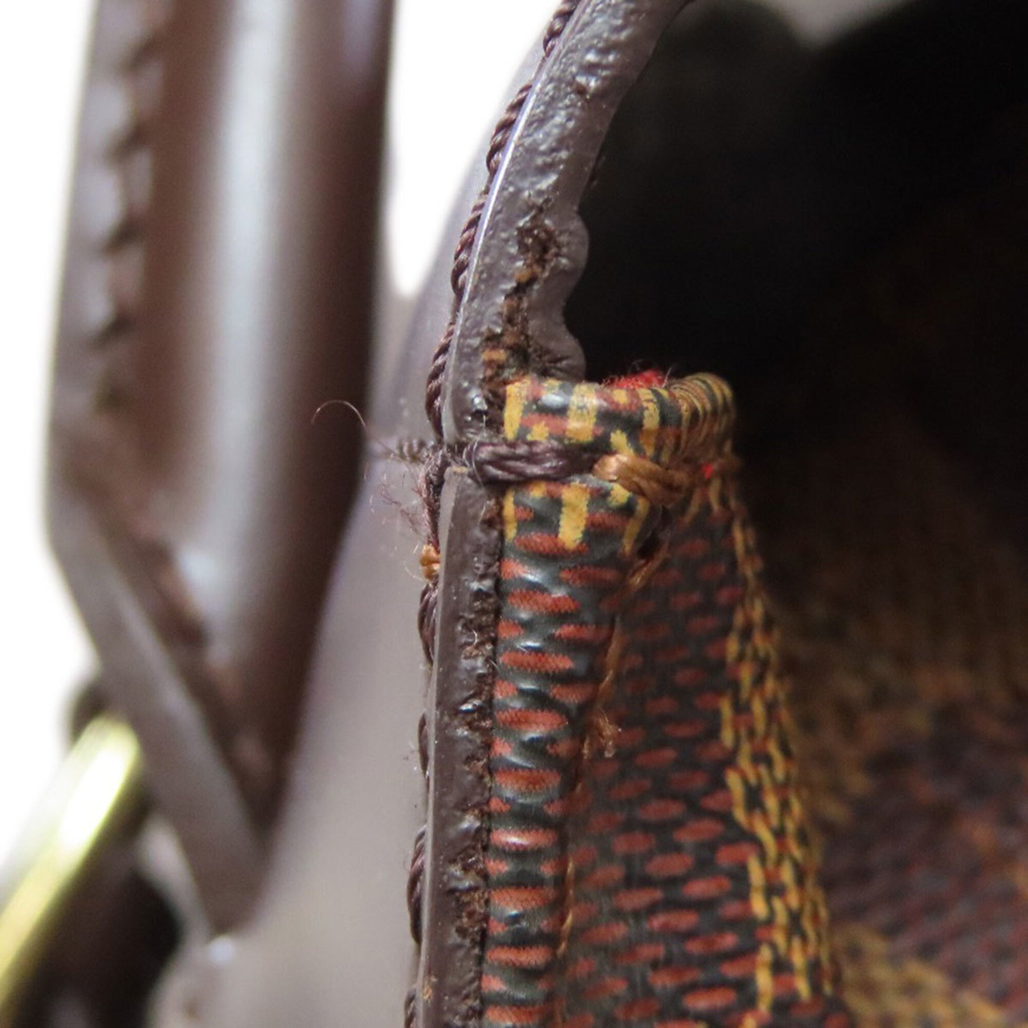 Louis Vuitton Brown Damier Canvas Ebene Damier Canvas Backpack (Pre-Owned)
