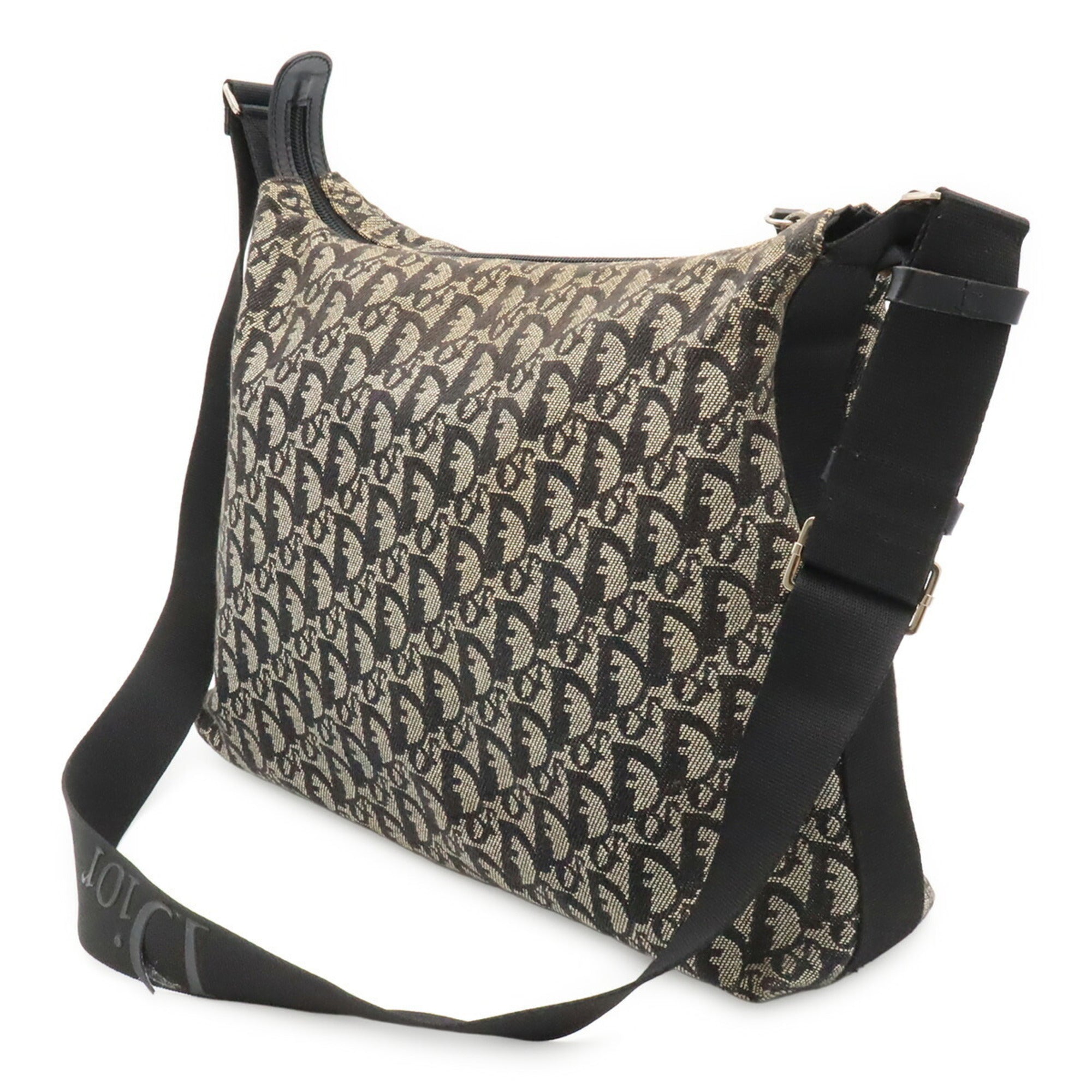 Christian Dior Black Trotter Shoulder Bag (Pre-Owned)