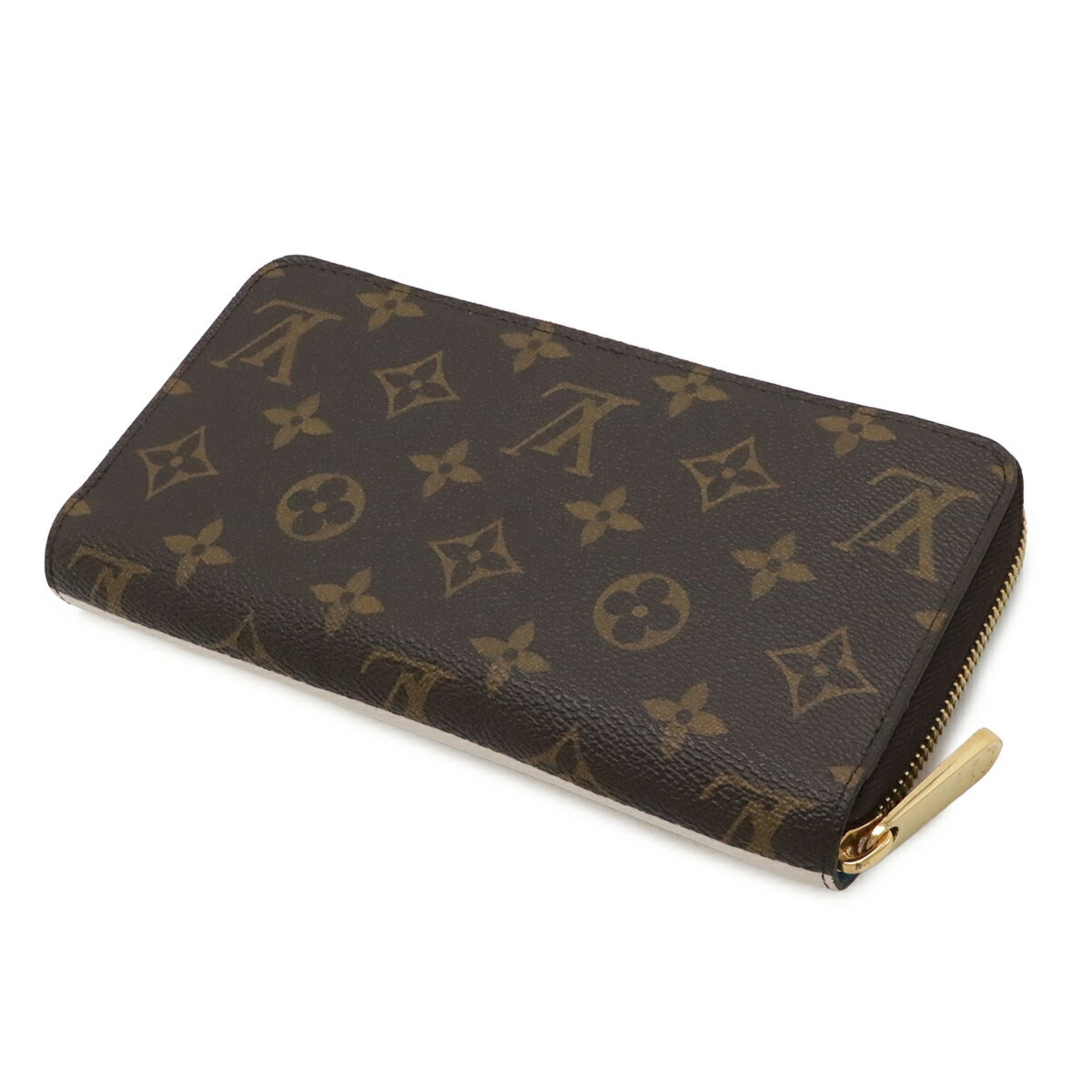 Louis Vuitton Monogram Brown Multi-Color Monogram Long Wallet (Bi-Fold) (Pre-Owned)