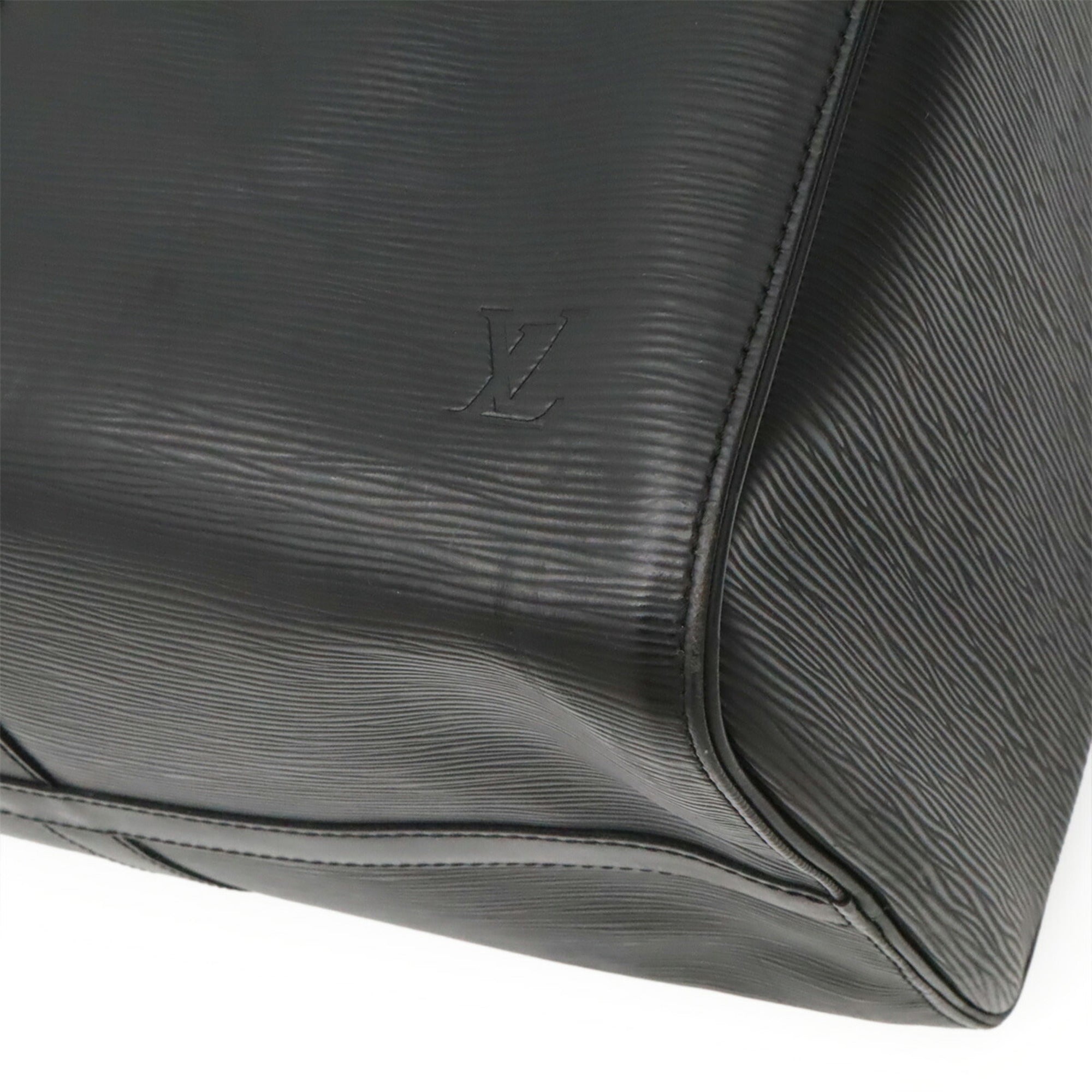 Louis Vuitton Black Noir Epi Leather Boston Bag (Pre-Owned)