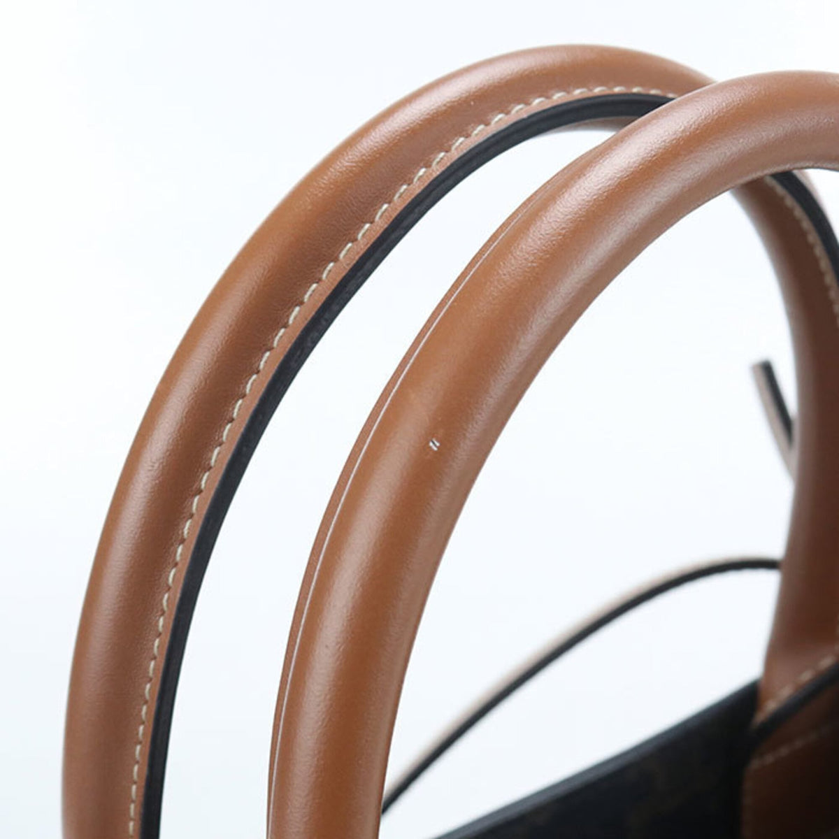Celine Brown Pvc Tote Bag (Pre-Owned)