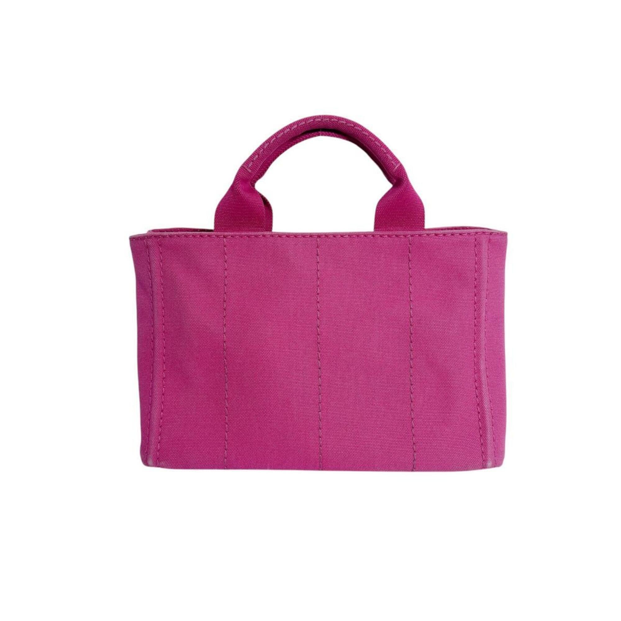 Prada Pink Denim Tote Bag (Pre-Owned)