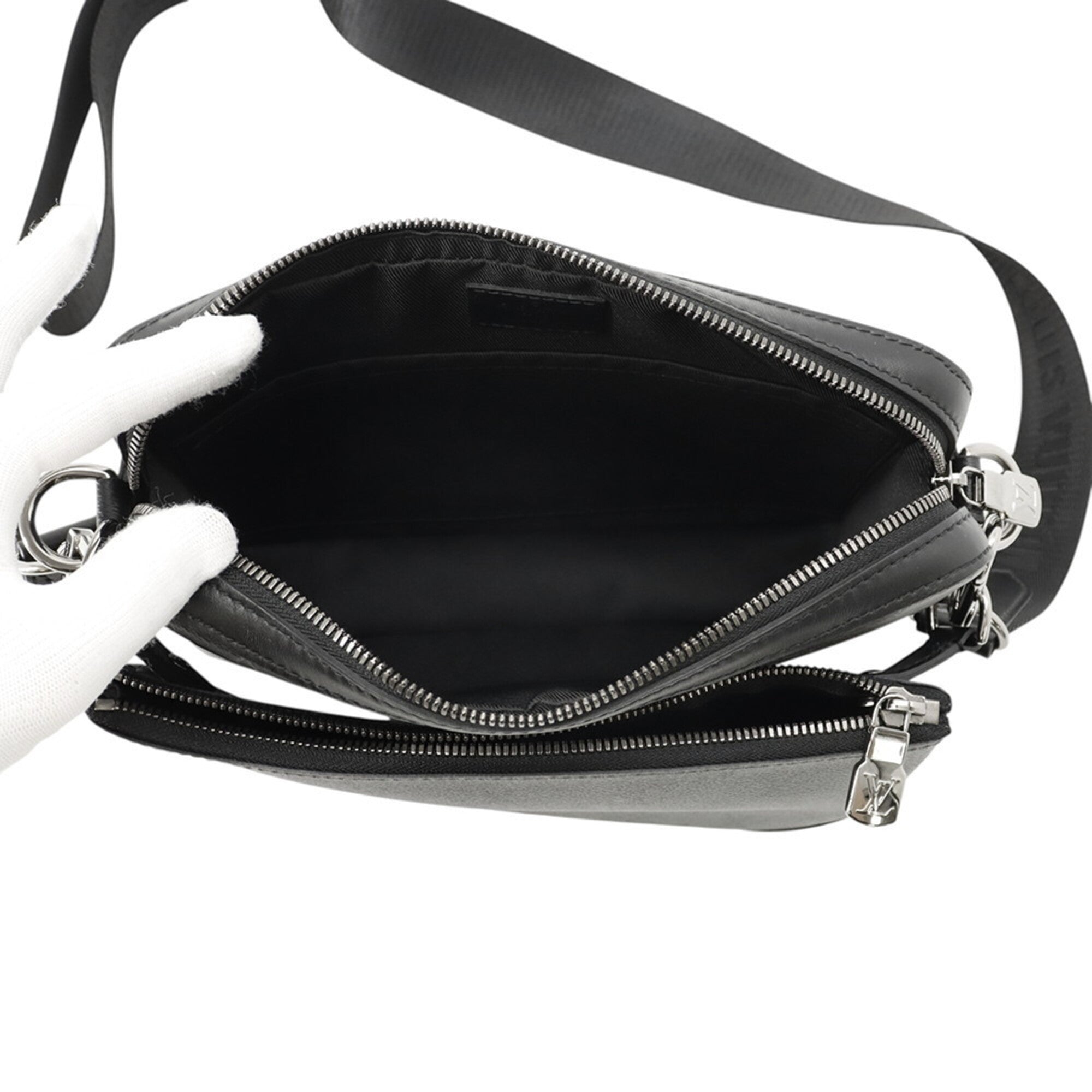 Louis Vuitton Monogram Eclipse Black Noir Monogram Eclipse Handbag Shoulder Bag (Pre-Owned)