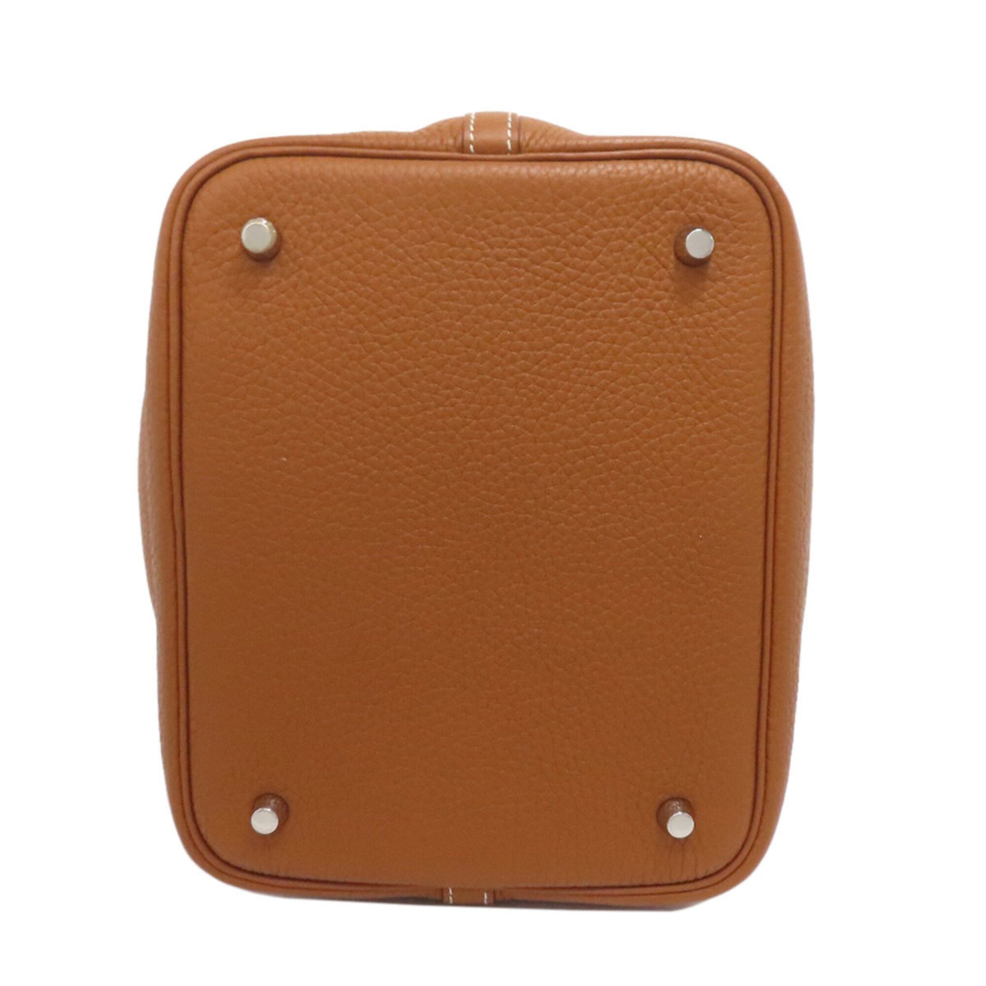 Hermes Gold Handbag (Pre-Owned)