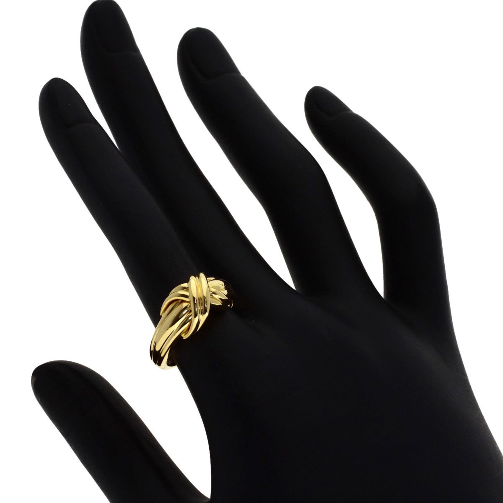 Tiffany Yellow Gold (18K) Band Ring (Pre-Owned)