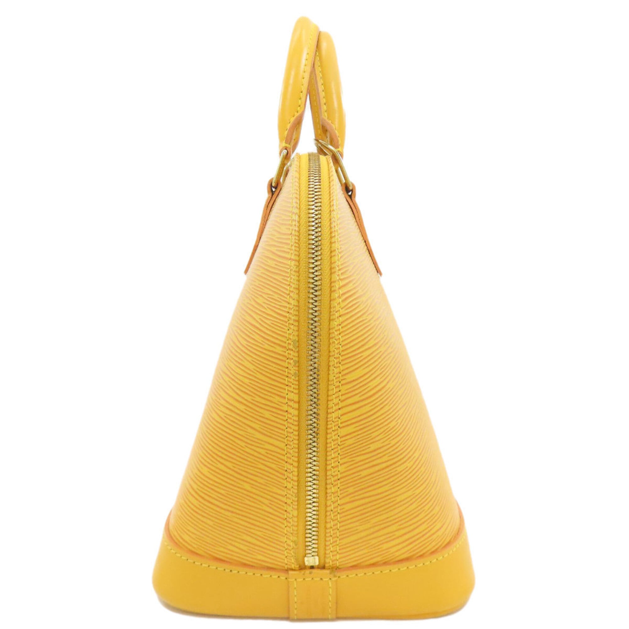Louis Vuitton Yellow Epi Leather Handbag (Pre-Owned)