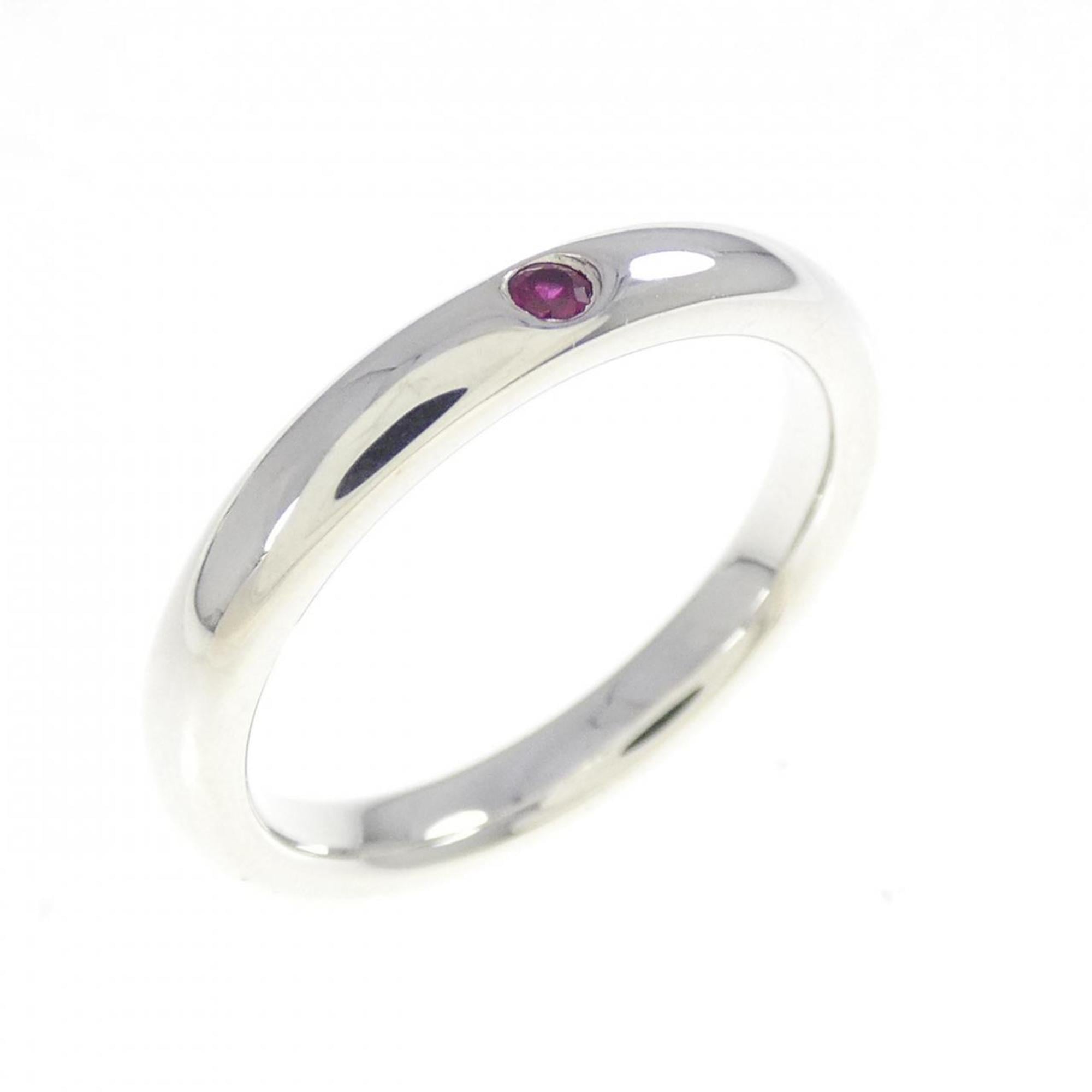 Tiffany Silver Silver 925 Band Ring (Pre-Owned)