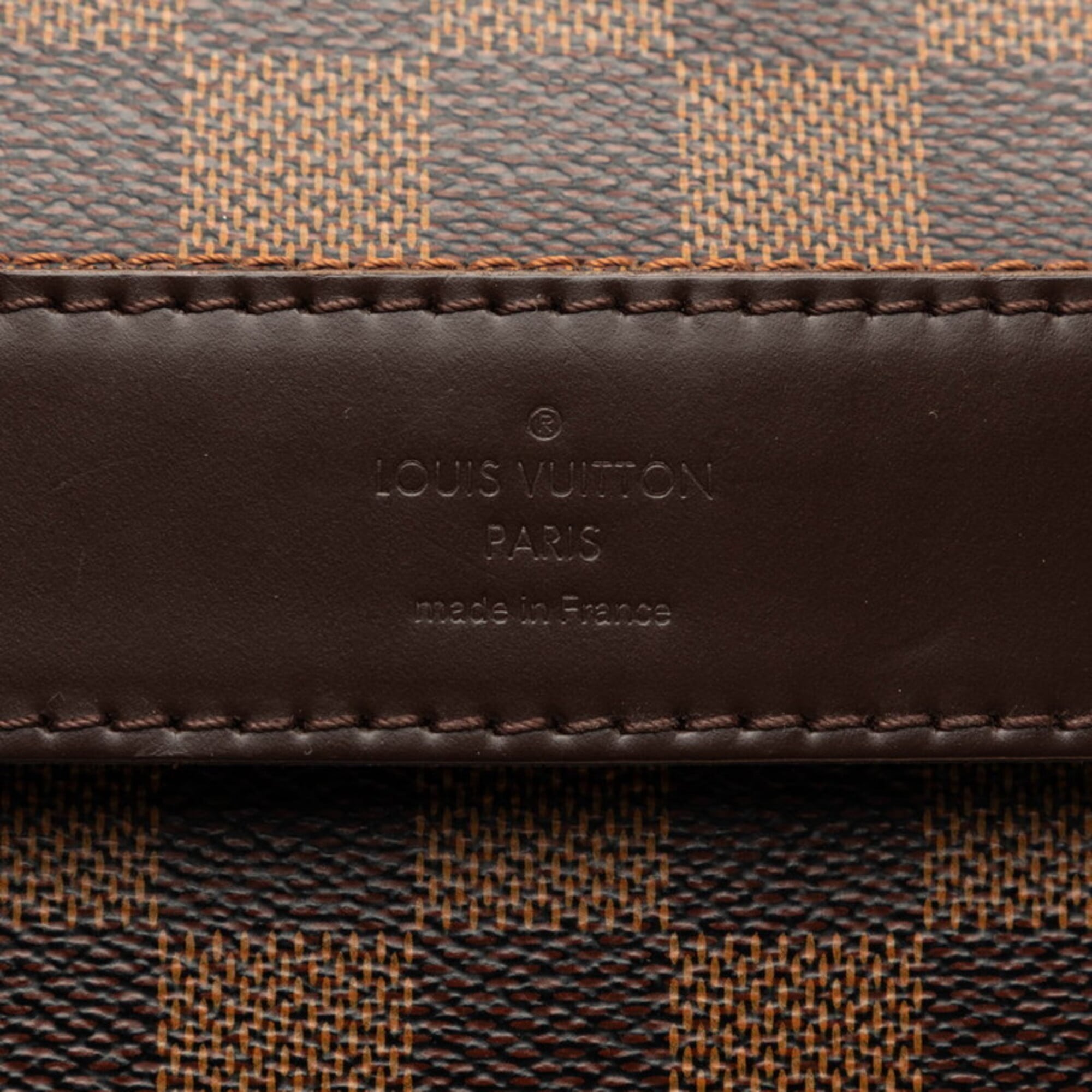Louis Vuitton Brown Pvc Leather Shoulder Bag (Pre-Owned)