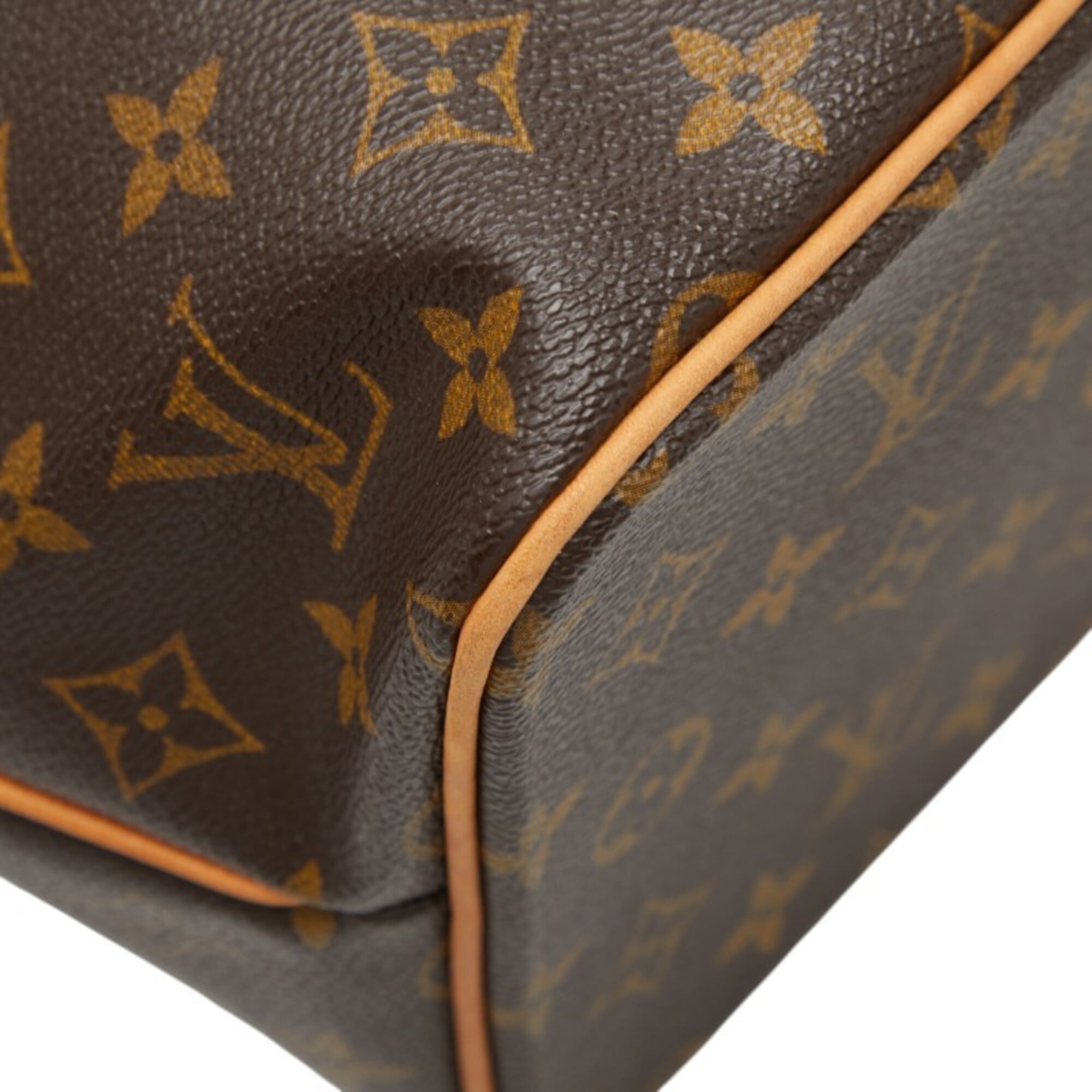 Louis Vuitton Brown Pvc Leather Handbag Shoulder Bag (Pre-Owned)