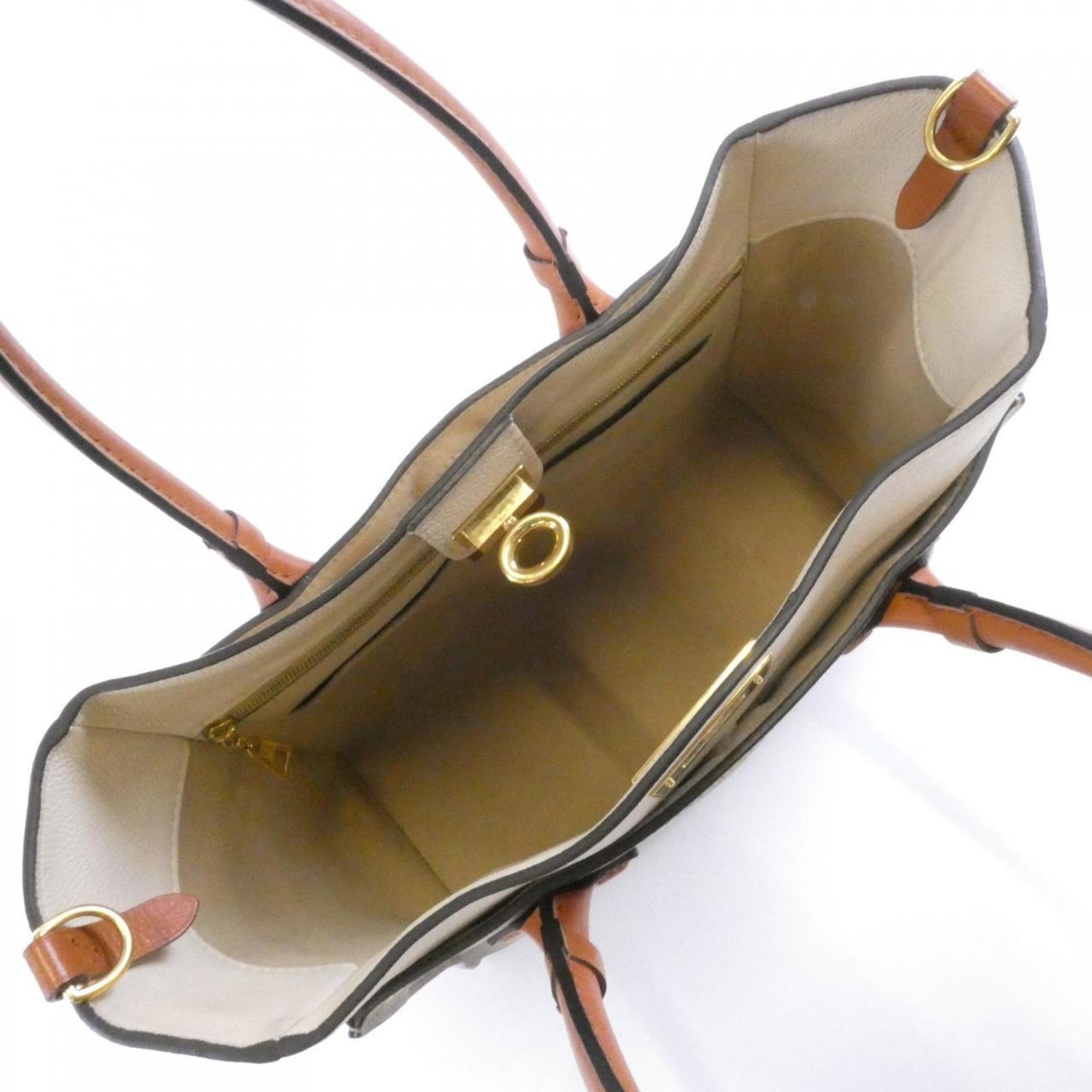 Louis Vuitton Galle Leather Handbag (Pre-Owned)