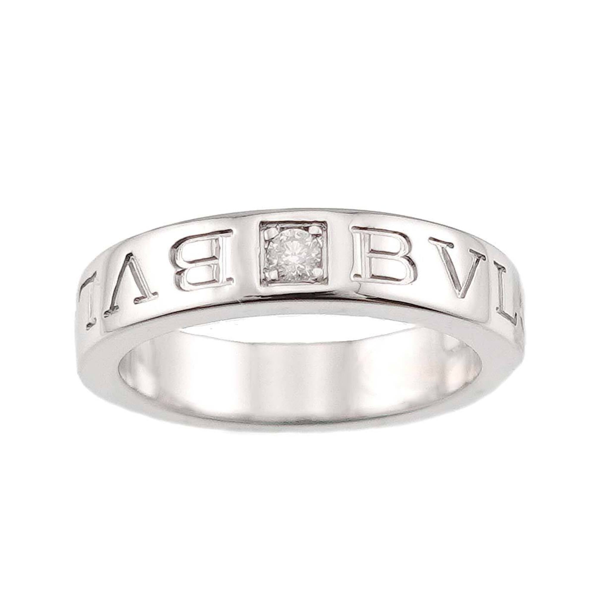Bvlgari White Gold (18K) Band Ring (Pre-Owned)