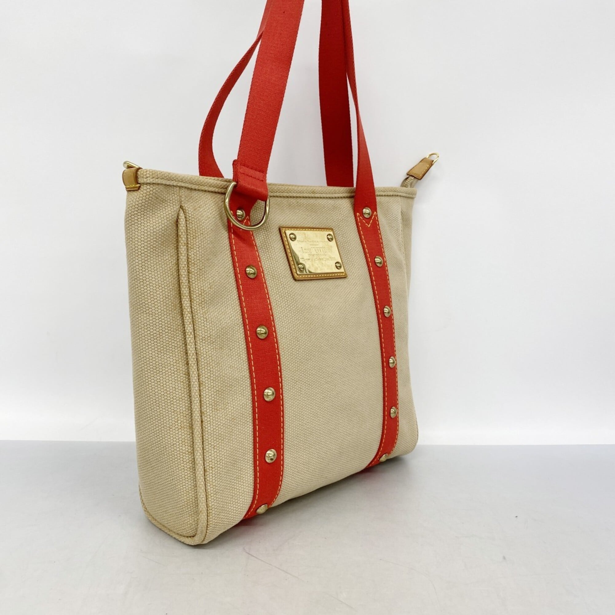 Louis Vuitton Beige Tote Bag (Pre-Owned)