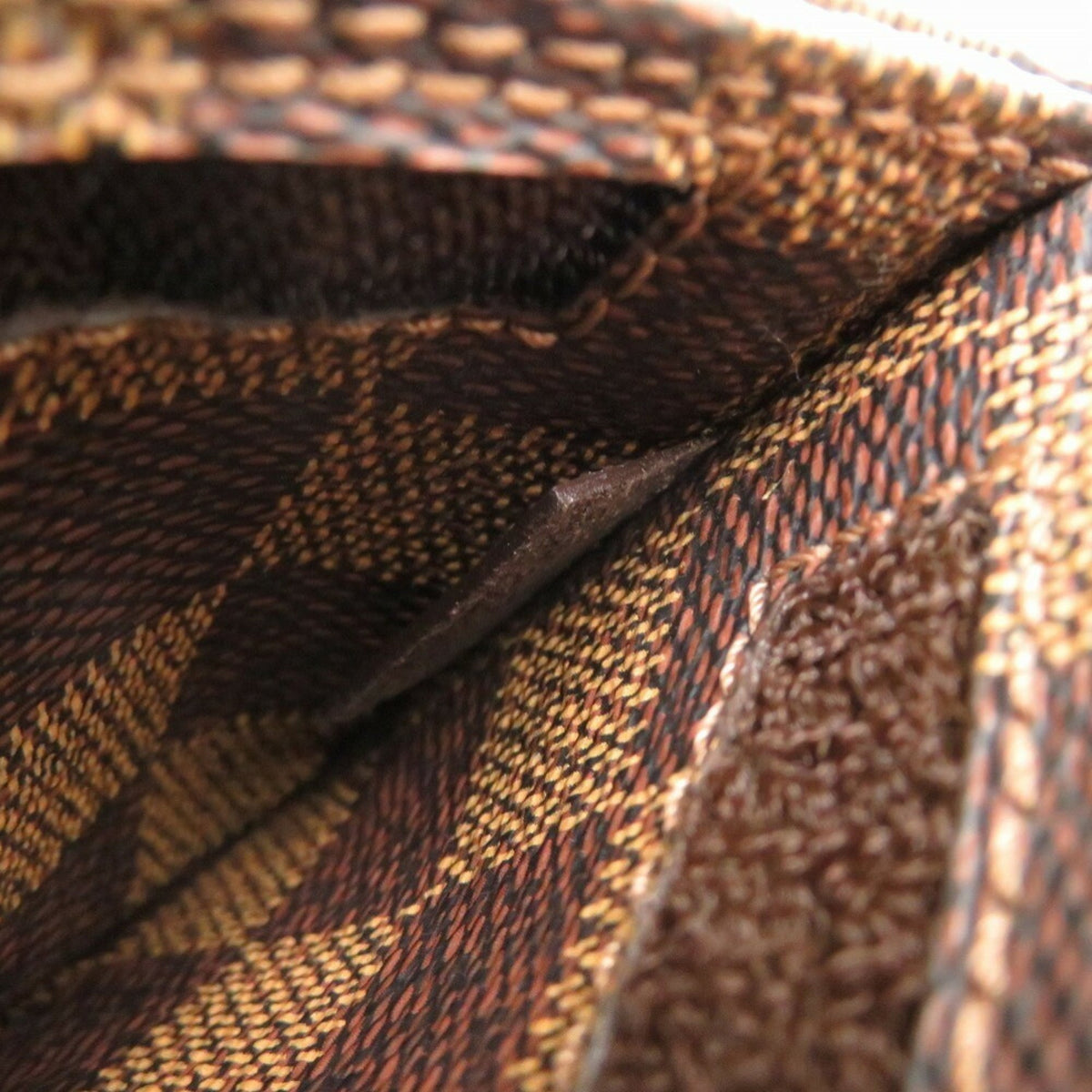 Louis Vuitton Damier Canvas Ebene Damier Canvas Sling Bag (Pre-Owned)