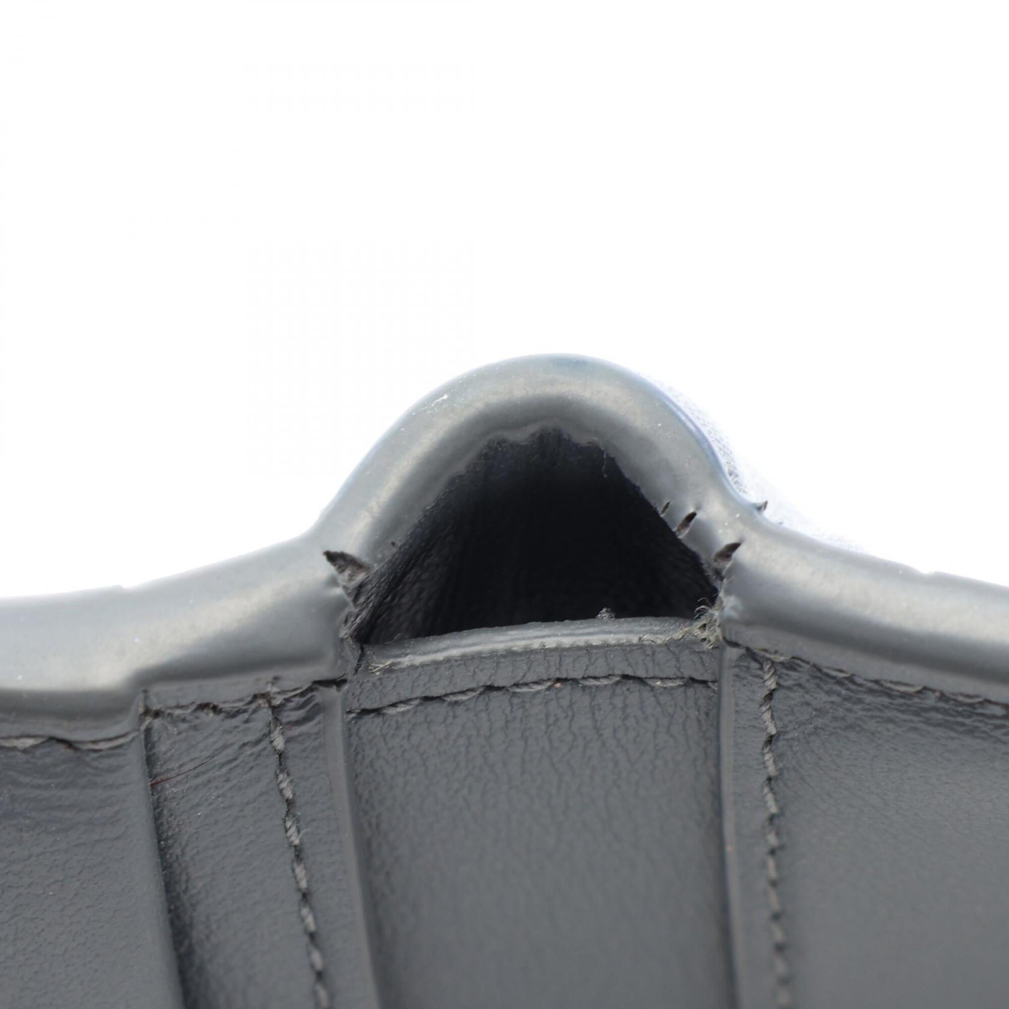Bottega Veneta Gray Leather Wallet (Bi-Fold) (Pre-Owned)