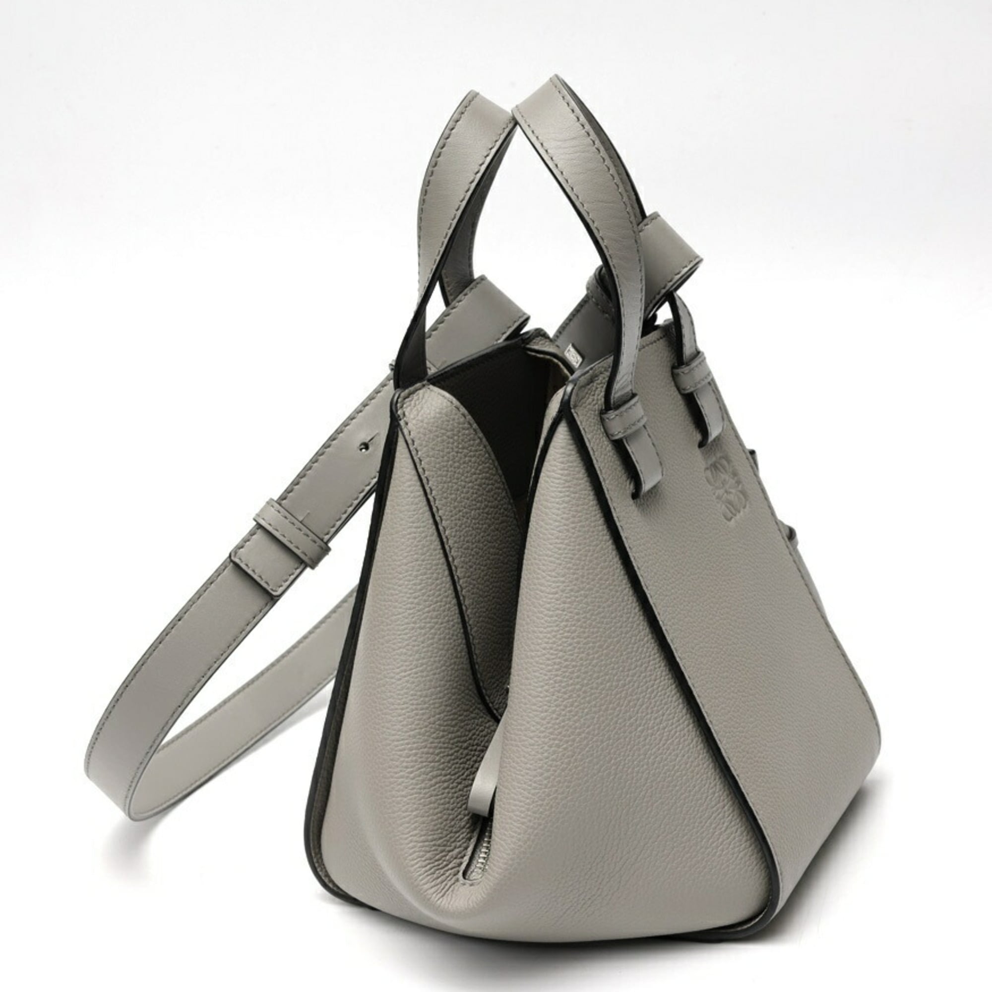 Loewe Hammock Gray Shoulder Bag (Pre-Owned)