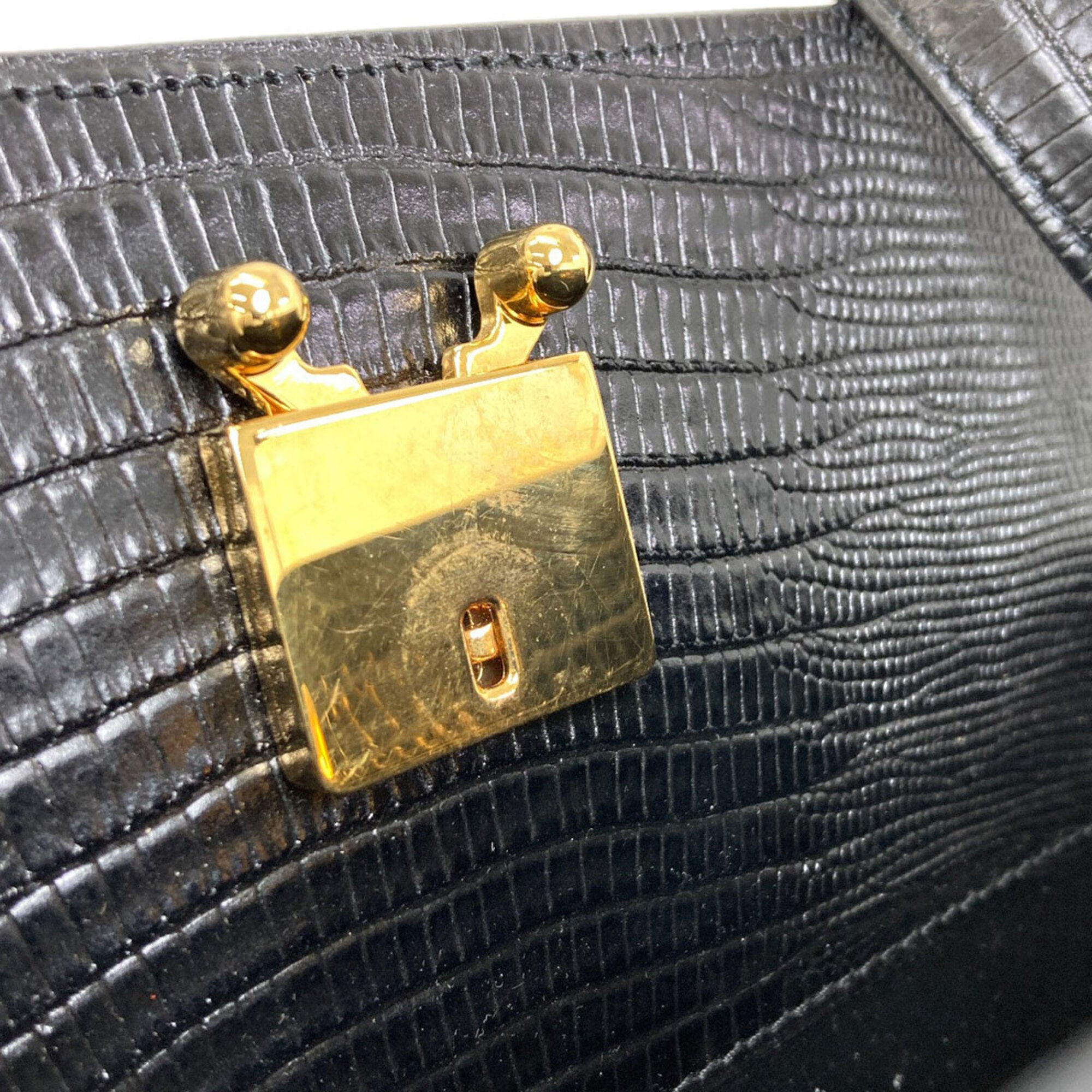 Marni Black Leather Shoulder Bag (Pre-Owned)