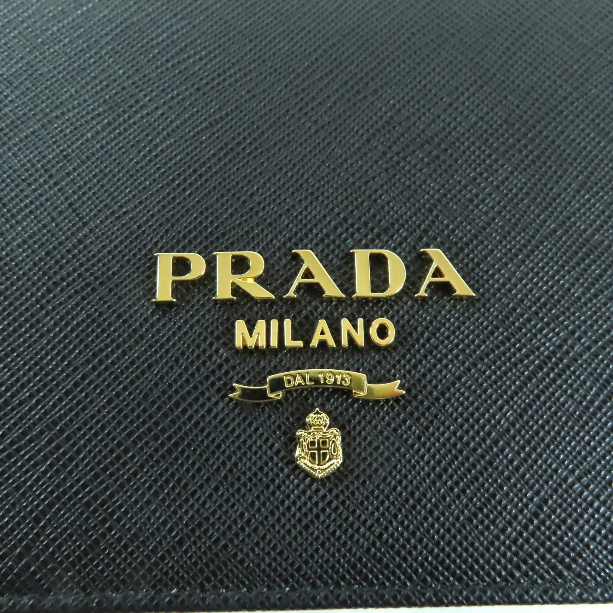 Prada Black Leather Shoulder Bag (Pre-Owned)
