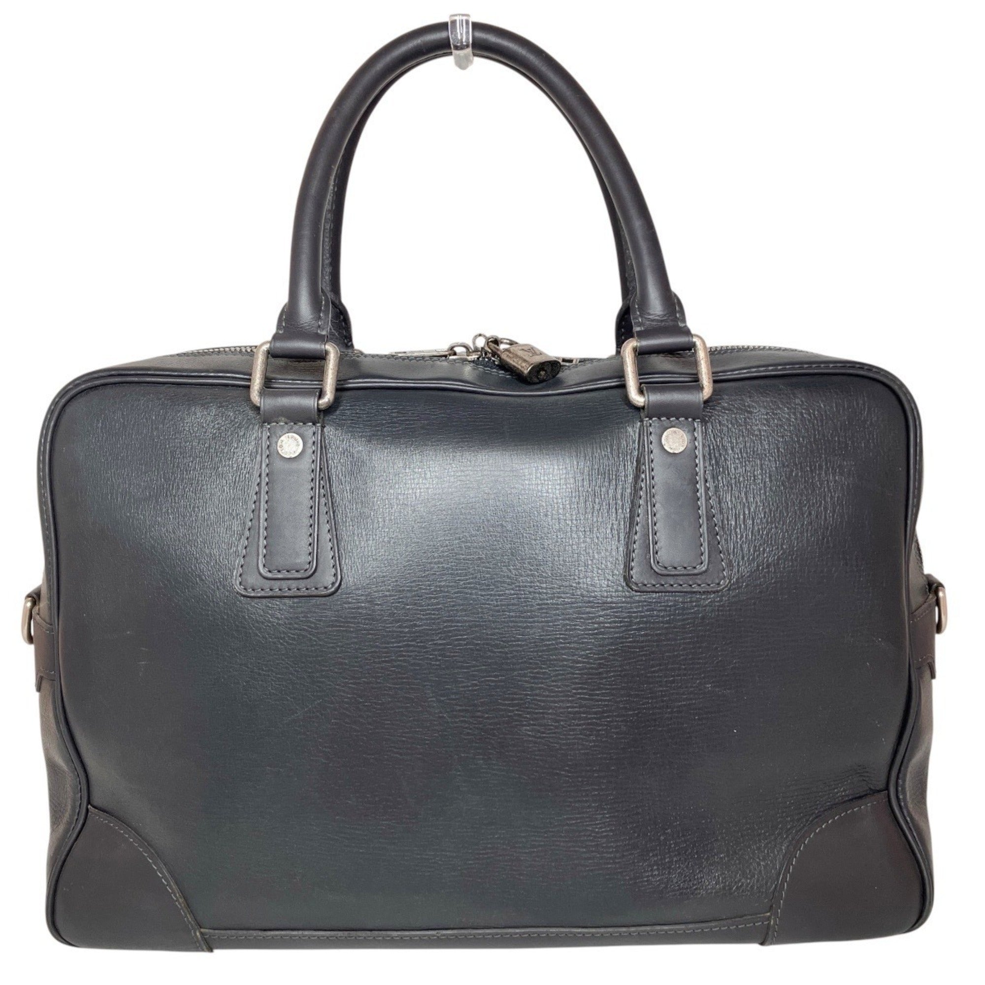 Louis Vuitton Black Utah Leather Briefcase (Pre-Owned)