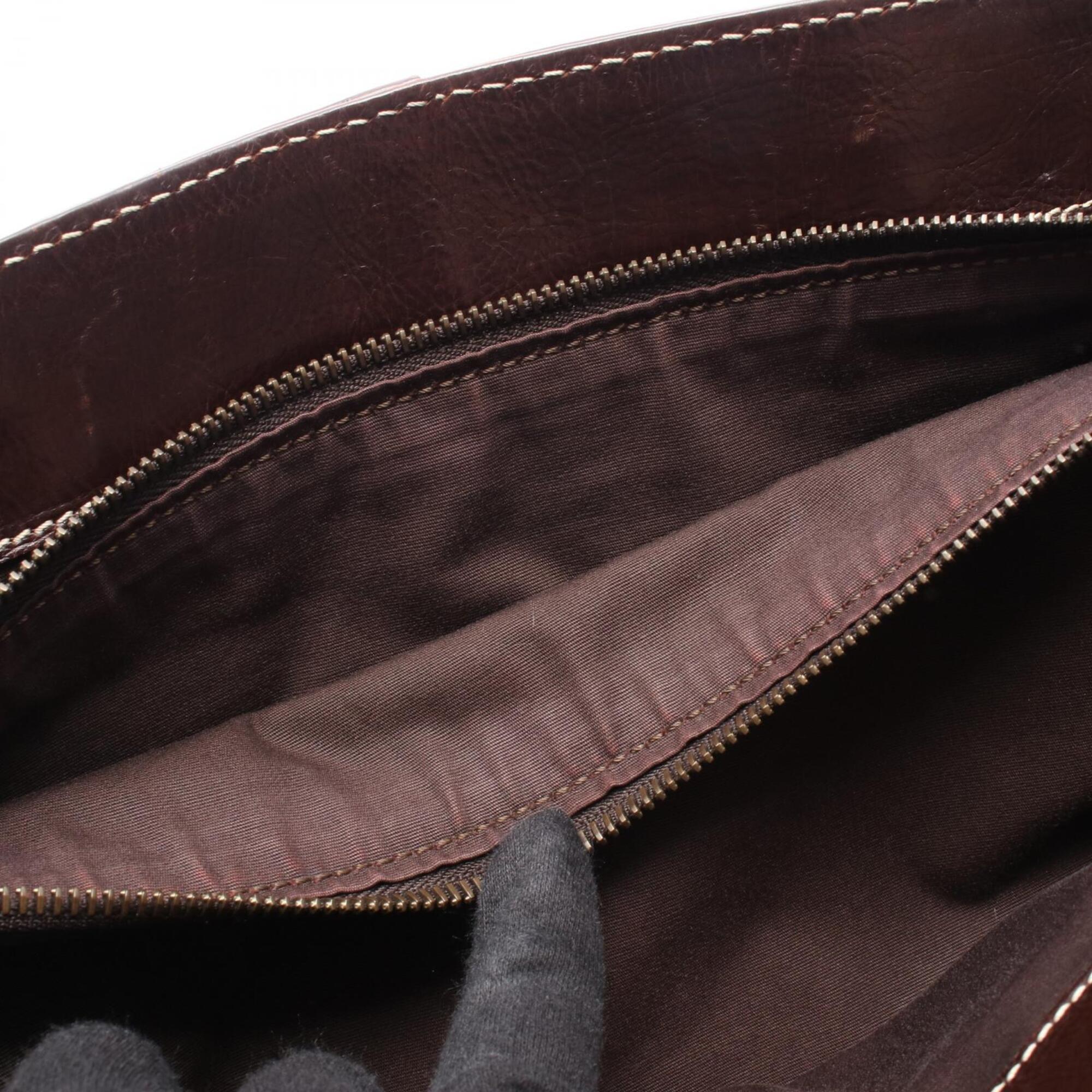 Celine Brown Leather Handbag (Pre-Owned)