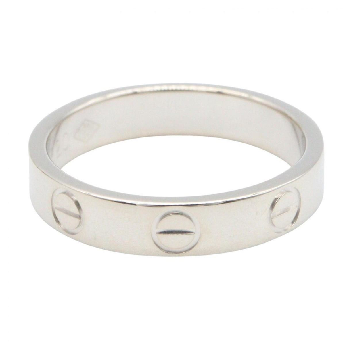 Cartier Silver White Gold (18K) Band Ring (Pre-Owned)