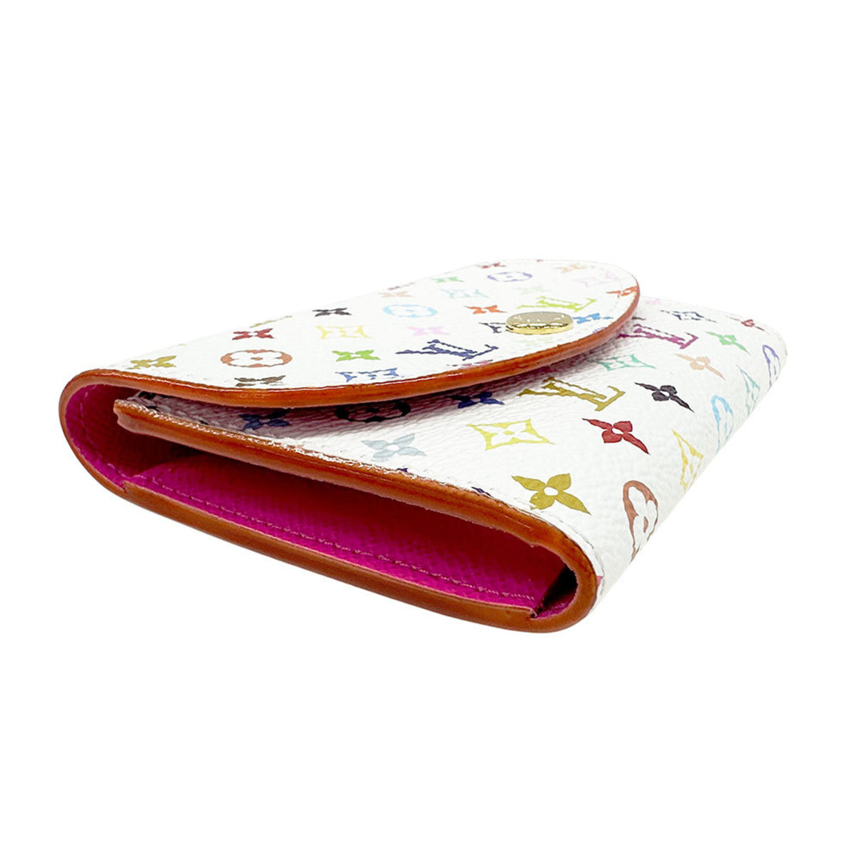 Louis Vuitton Multi-Color White Monogram Multicolore Coin Purse/Coin Case (Pre-Owned)
