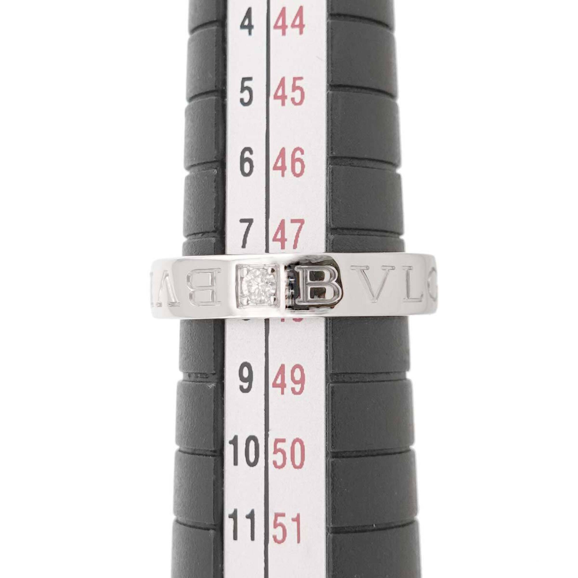Bvlgari White Gold (18K) Band Ring (Pre-Owned)