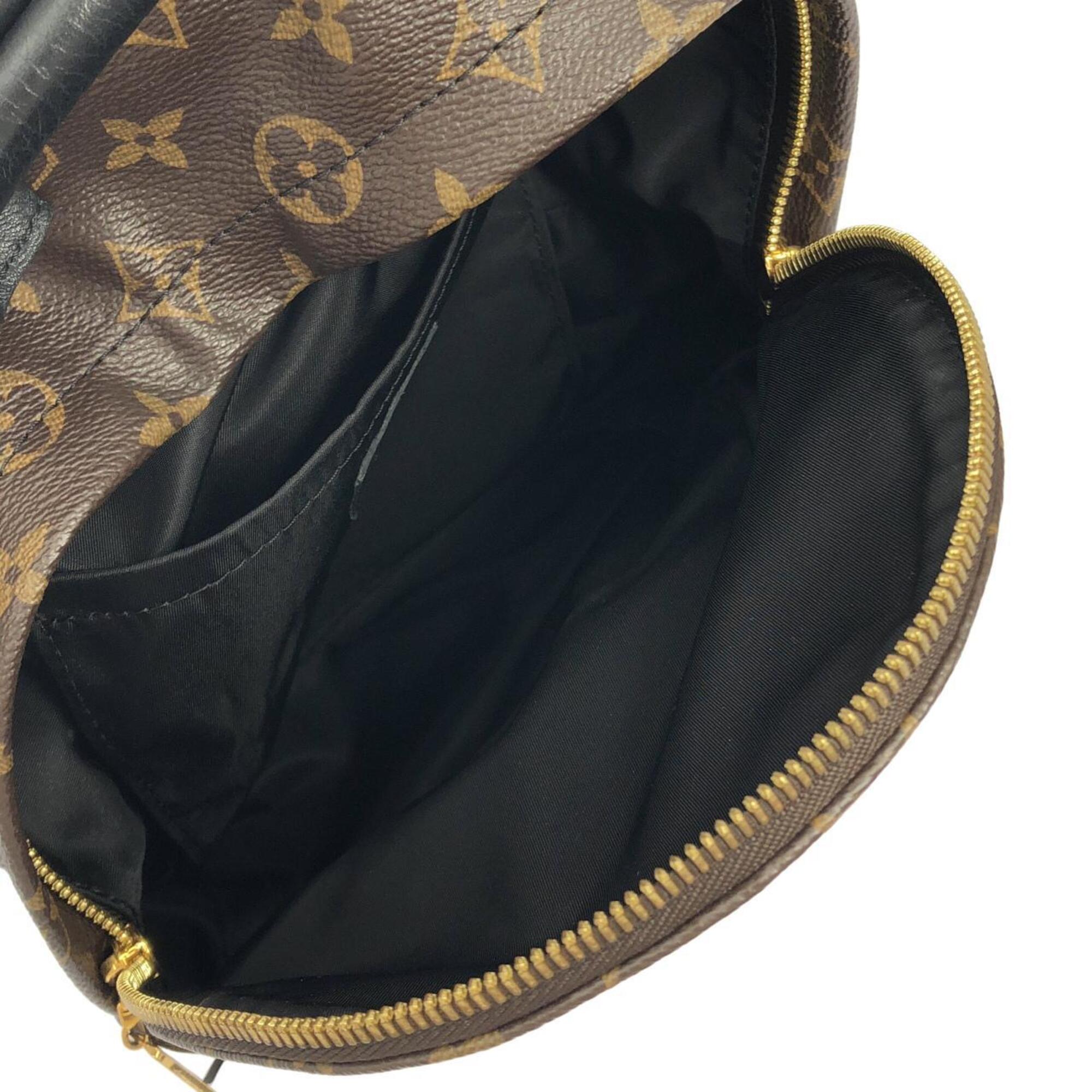Louis Vuitton Marron Coated Canvas Backpack (Pre-Owned)