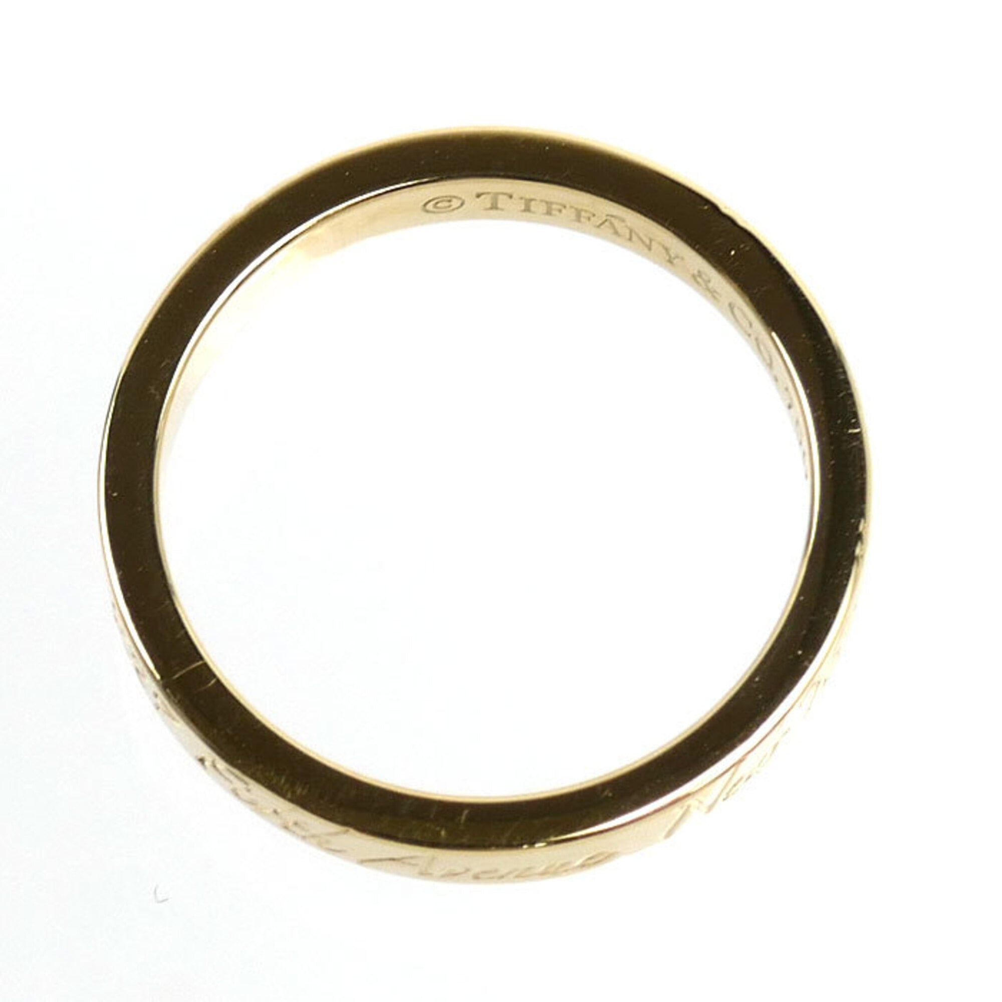 Tiffany Yellow Gold (18K) Band Ring (Pre-Owned)