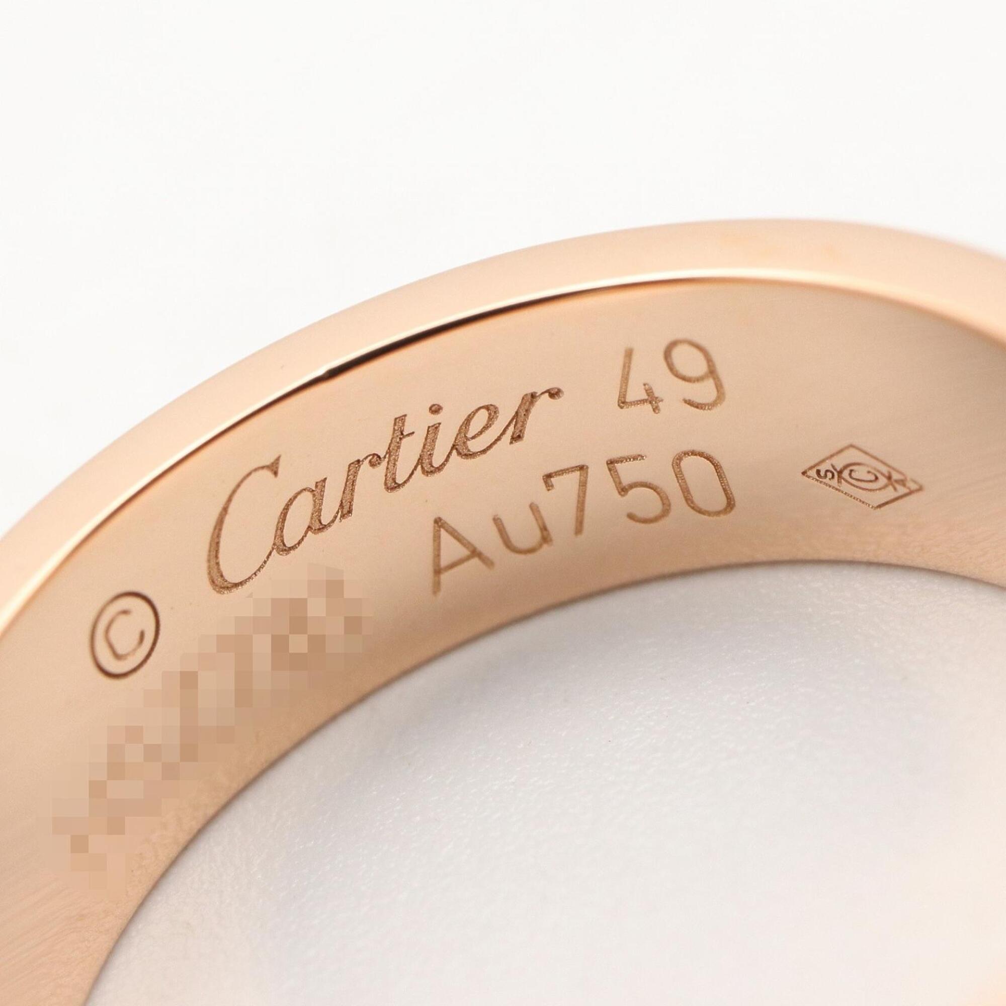 Cartier Pink Gold Pink Gold (18K) Band Ring (Pre-Owned)