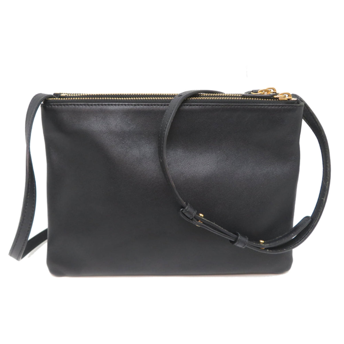 Celine Black Leather Shoulder Bag (Pre-Owned)