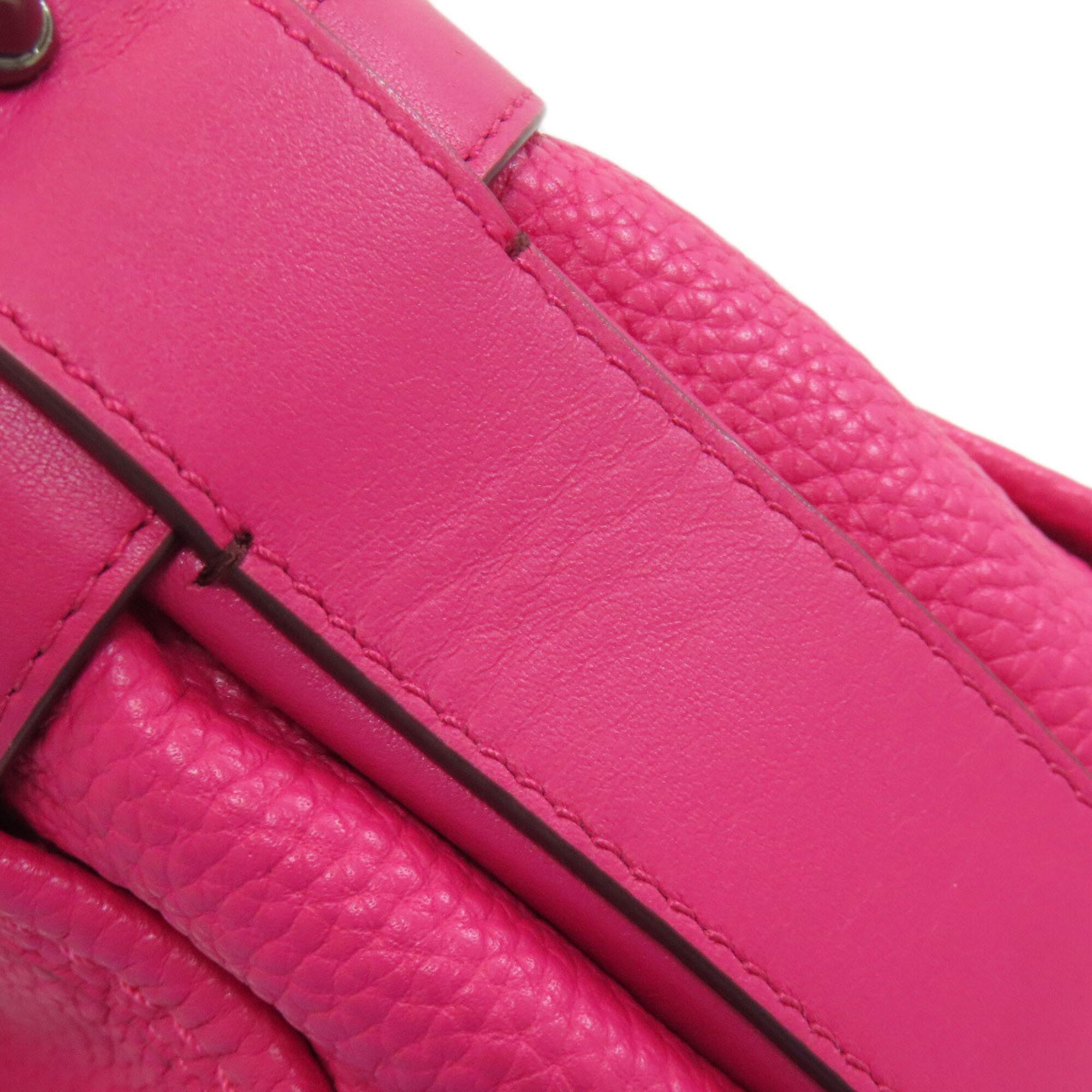 Coach Pink Leather Handbag (Pre-Owned)