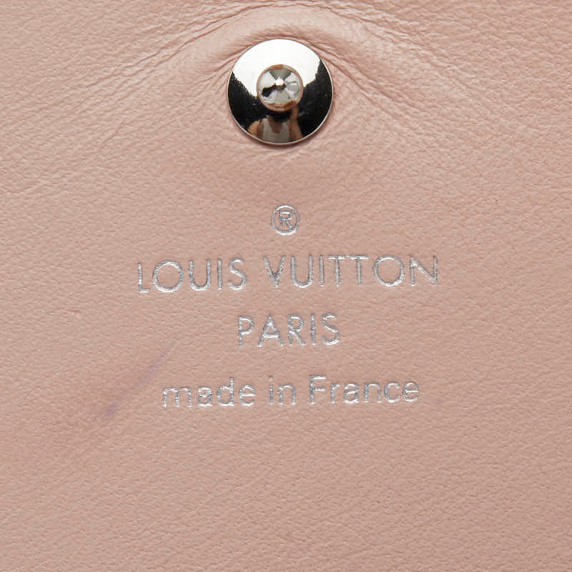 Louis Vuitton Iris Magnolia Pink Leather Wallet (Bi-Fold) (Pre-Owned)