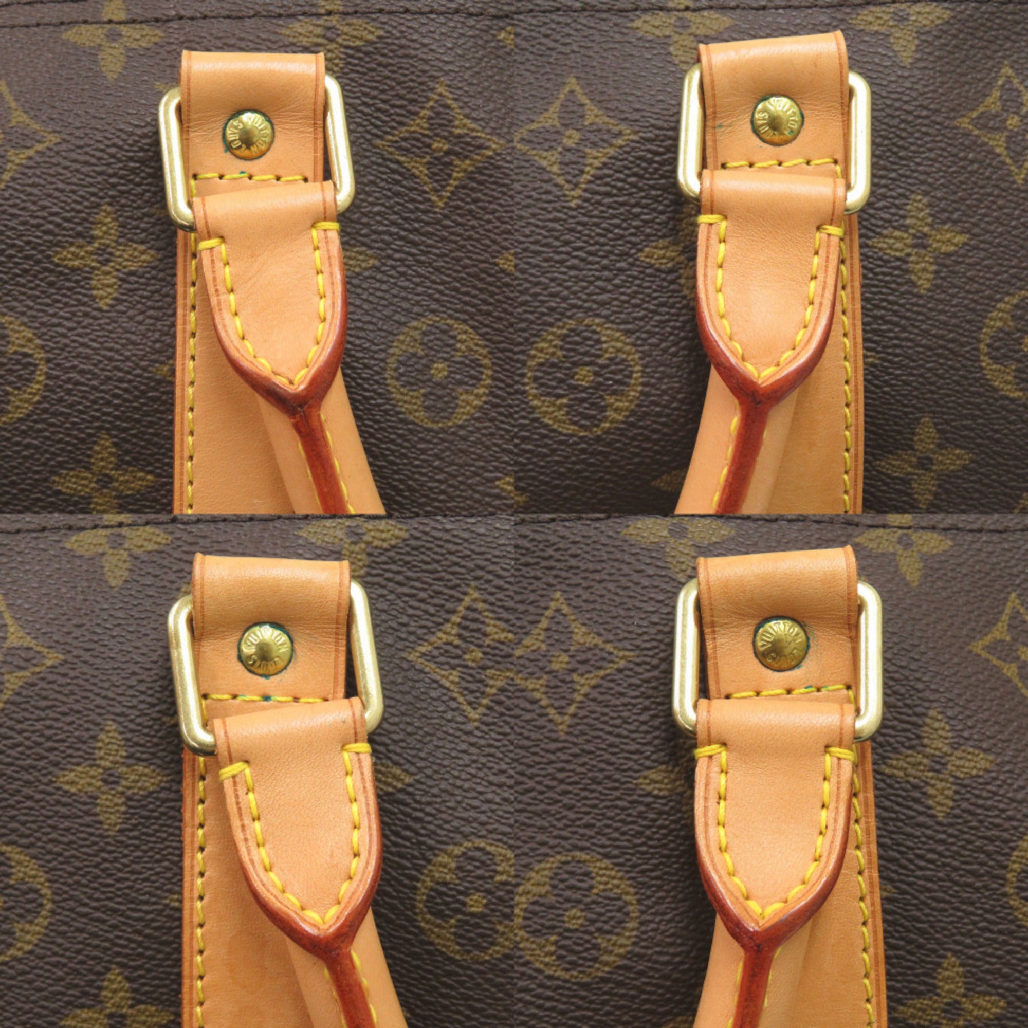 Louis Vuitton Brown Monogram Monogram Boston Bag (Pre-Owned)