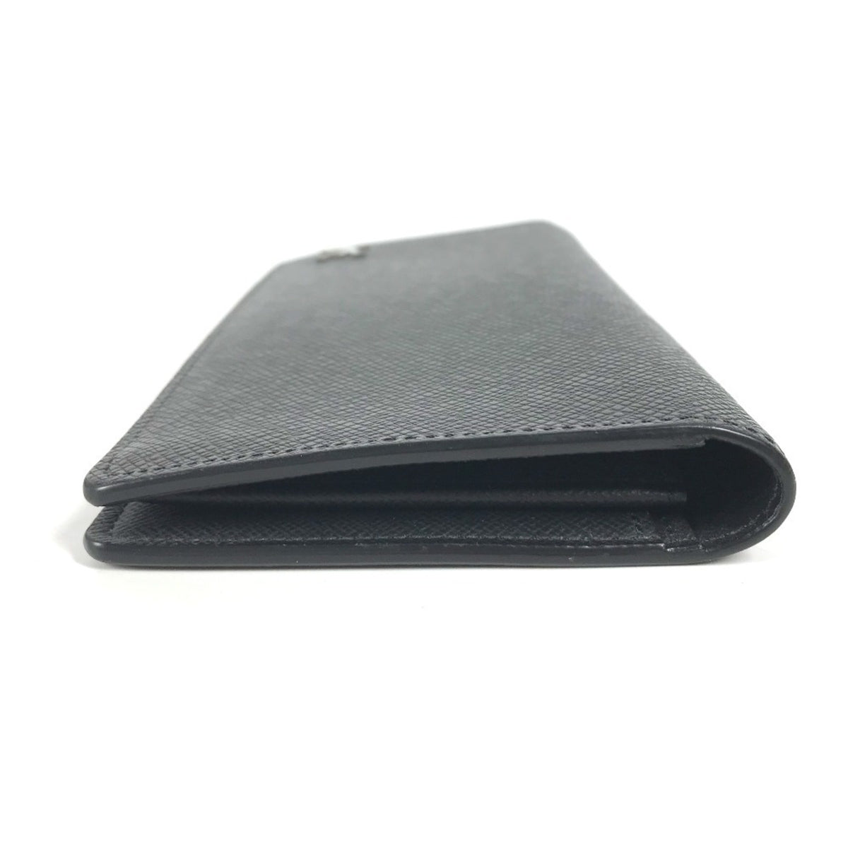 Louis Vuitton Taiga Ardoise Black Taiga Leather Long Wallet (Bi-Fold) (Pre-Owned)