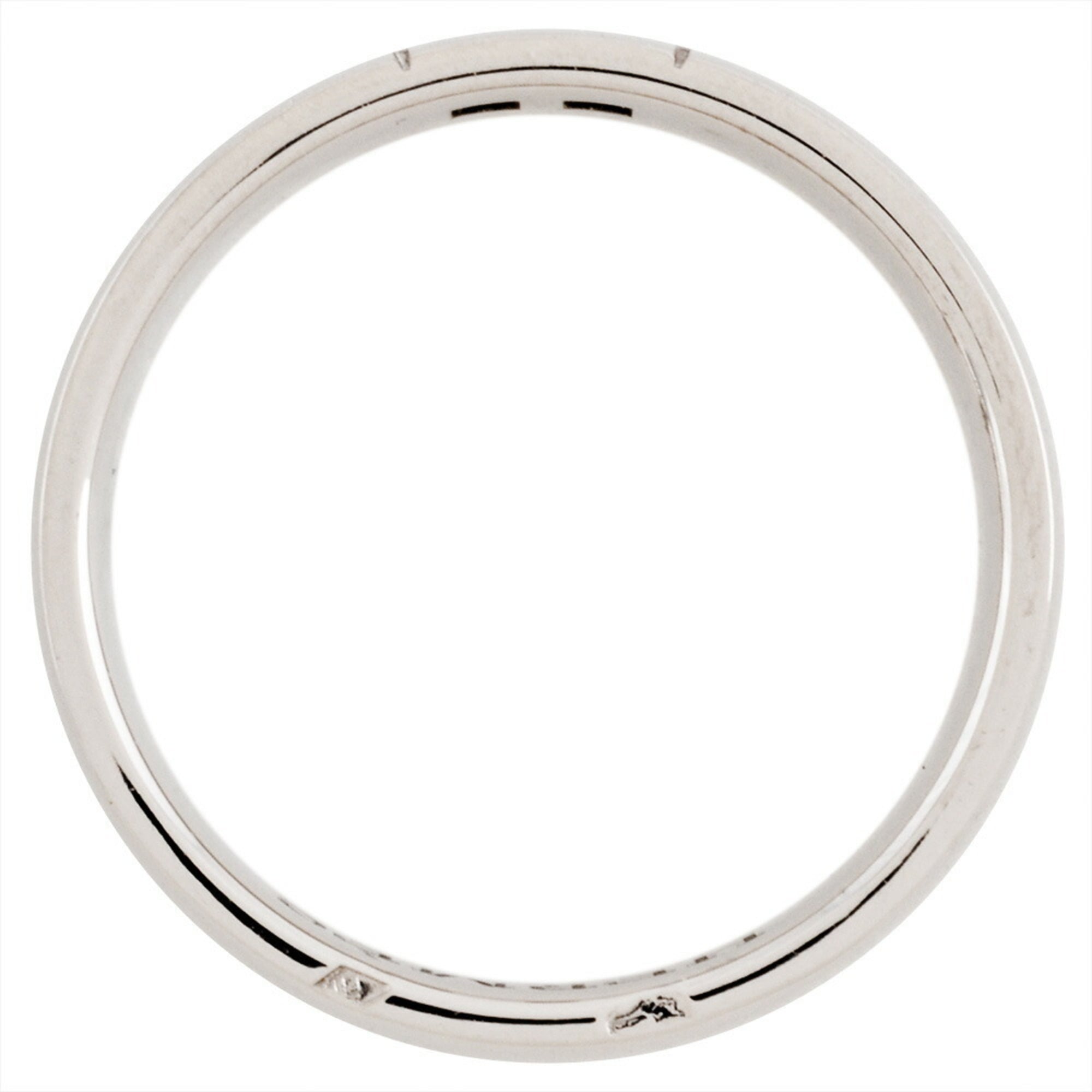 Hermes White Gold (18K) Band Ring (Pre-Owned)