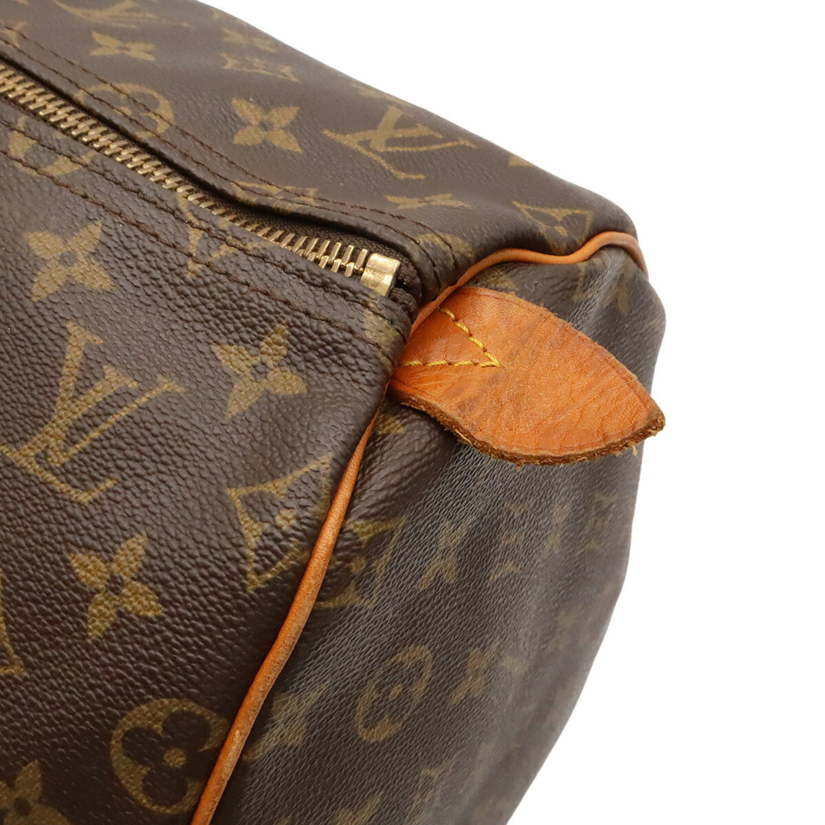Louis Vuitton Brown Monogram Monogram Boston Bag Handbag (Pre-Owned)