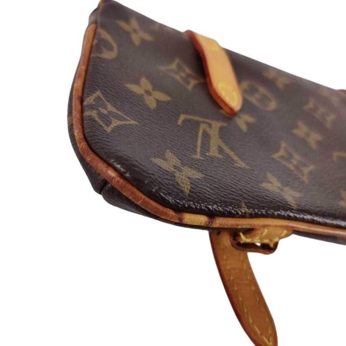 Louis Vuitton Brown Monogram Monogram Clutch Bag Fanny Pack Pochette Pouch (Pre-Owned)