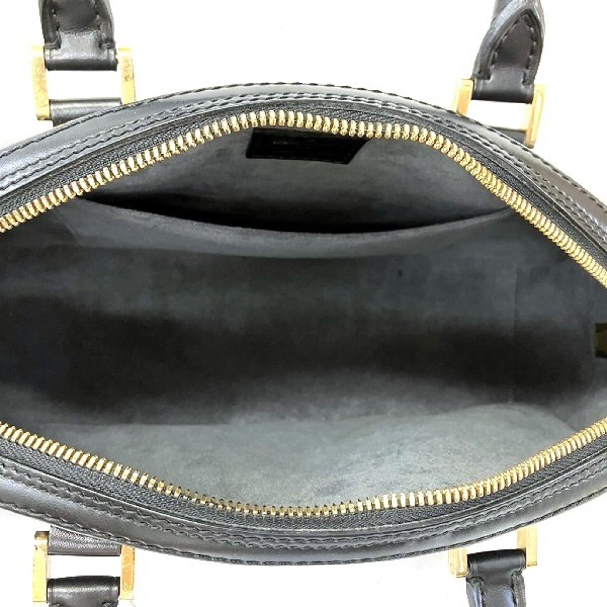 Louis Vuitton Noir Epi Leather Handbag (Pre-Owned)